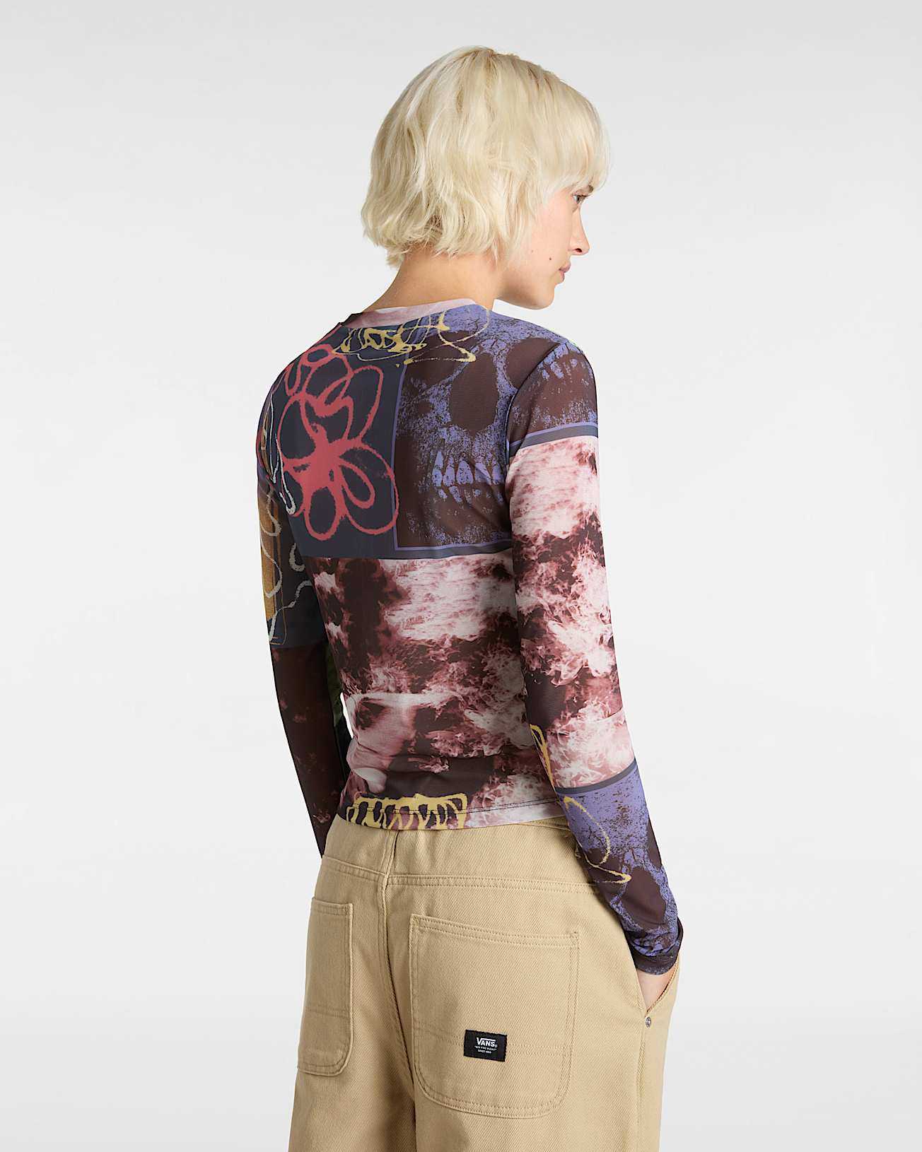 Ludlow Langarmshirt aus Netzstoff - 4