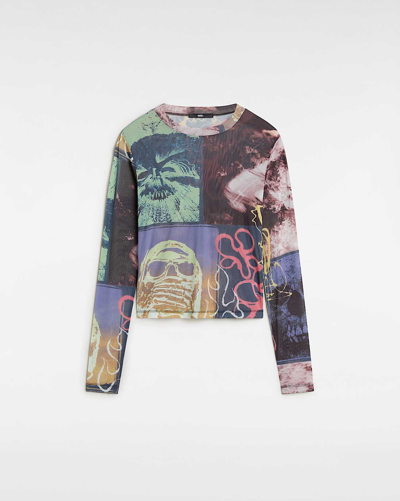 Ludlow Langarmshirt aus Netzstoff - 1