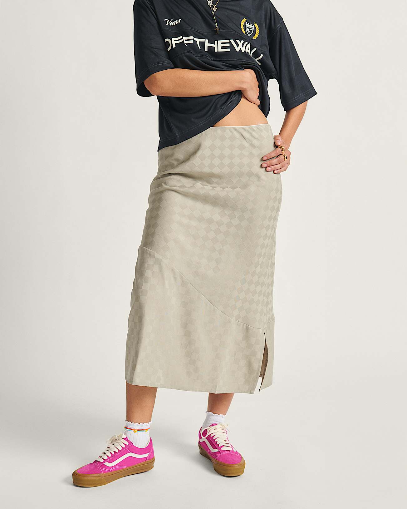 Chaussures Premium Old Skool VANS Rose ALT6