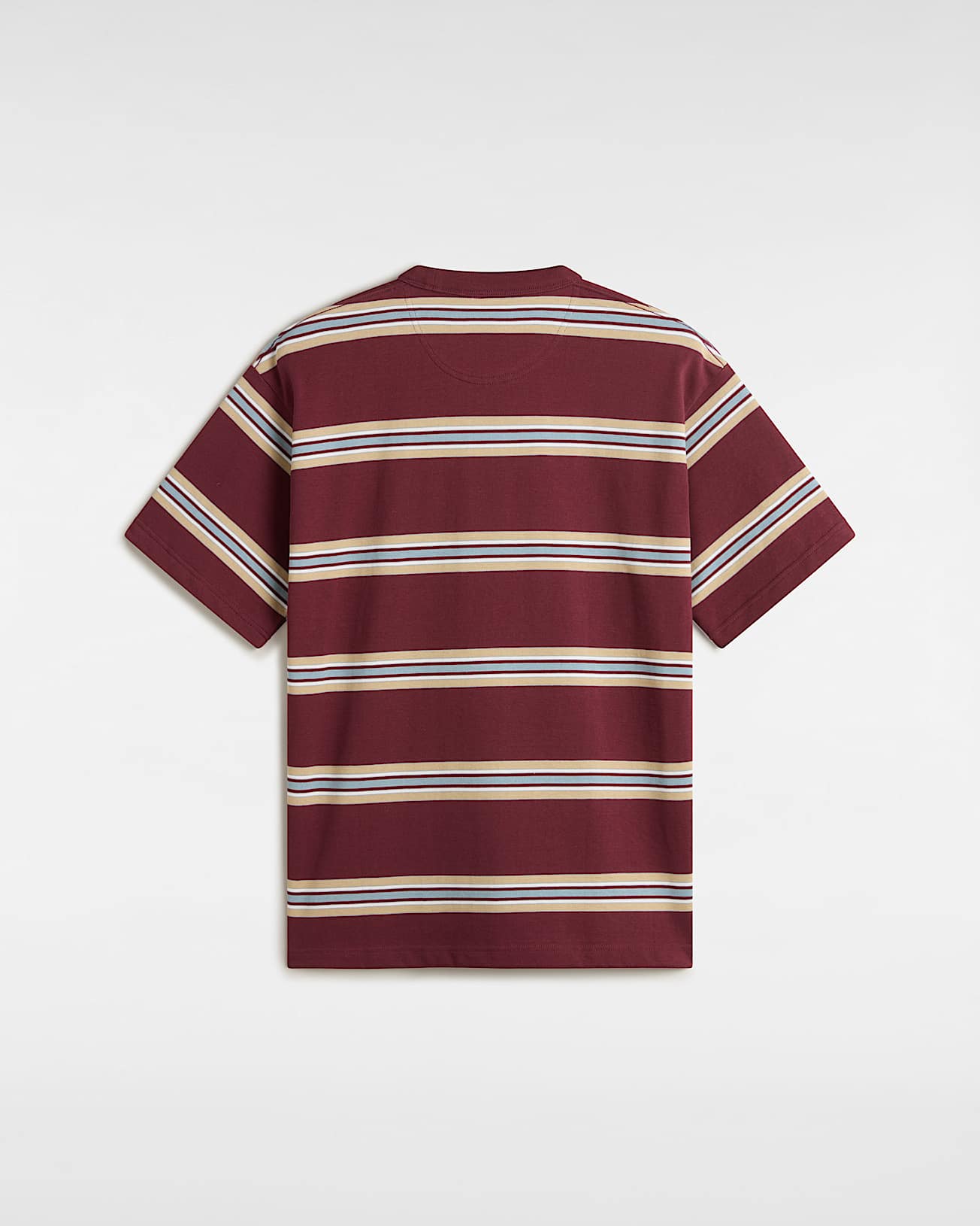 Tshirt Mesa Stripe VANS Bordowy ALT1