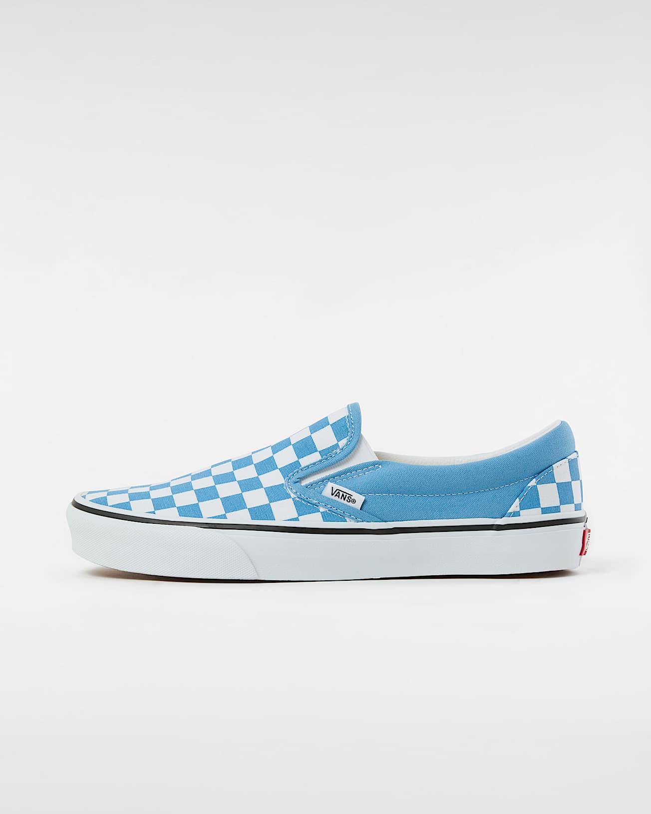Chaussures Classic SlipOn Checkerboard VANS Bleu HERO