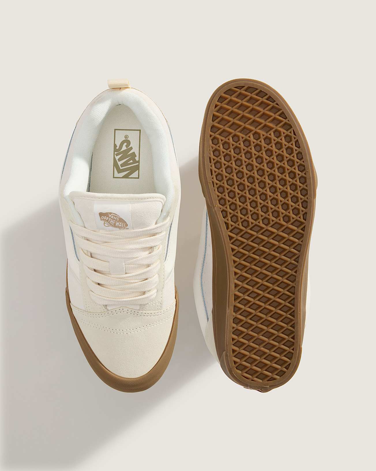 Knu Skool Schuhe VANS Beige ALT2