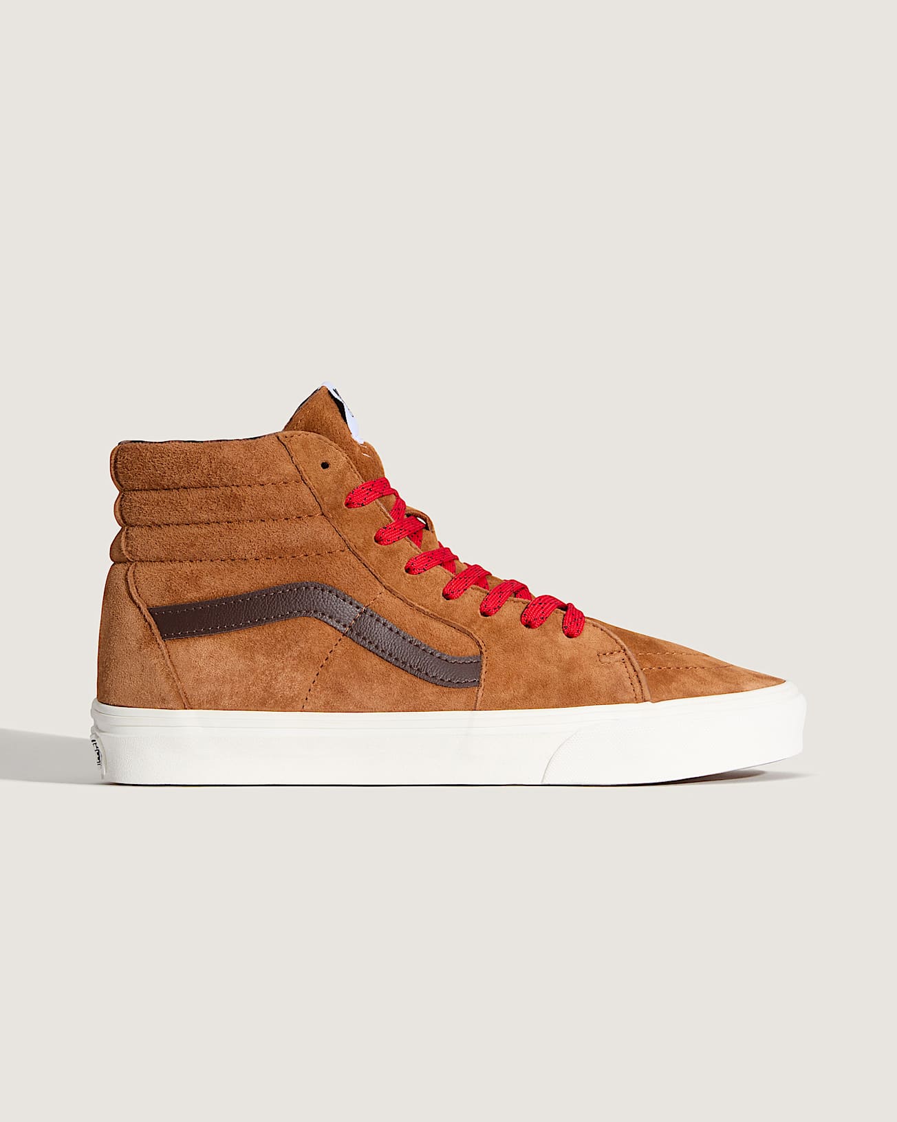 Sk8Hi Pig Suede Shoes VANS OrangeBrown ALT5