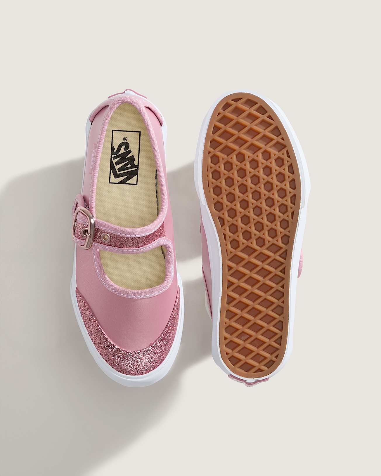 Kids Mary Jane Shoes 48 Years VANS Pink ALT2