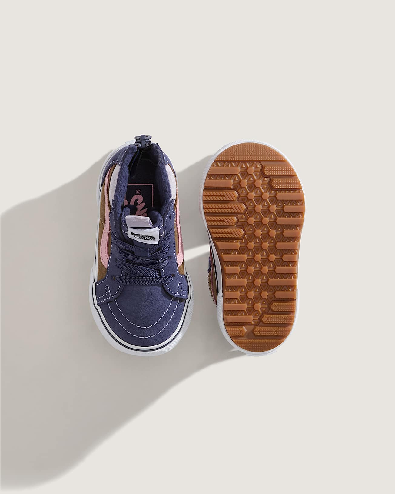 Kleinkinder Sk8Hi Zip Water Resistant Schuhe 14 Jahre VANS Violett ALT2