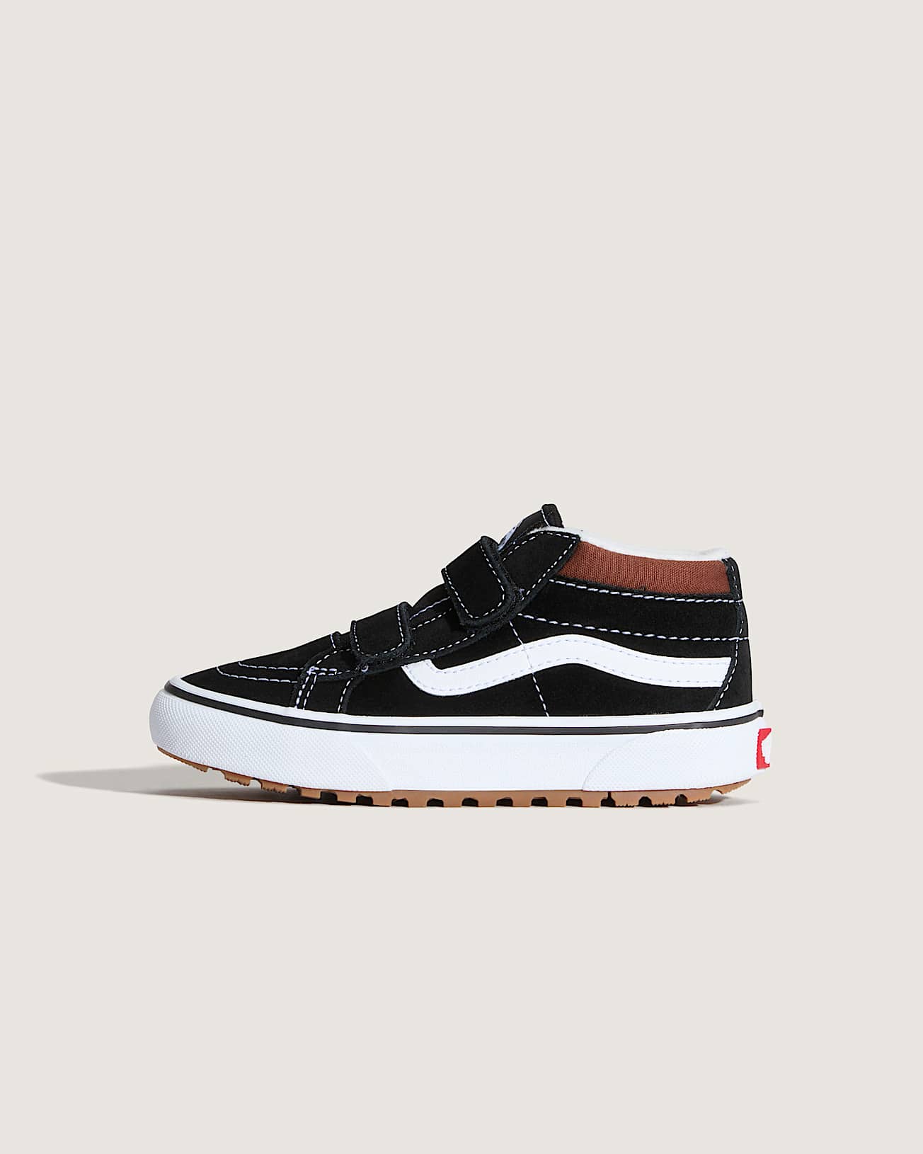 Zapatillas Sk8Mid para nios aislantes 48 aos VANS Negro HERO
