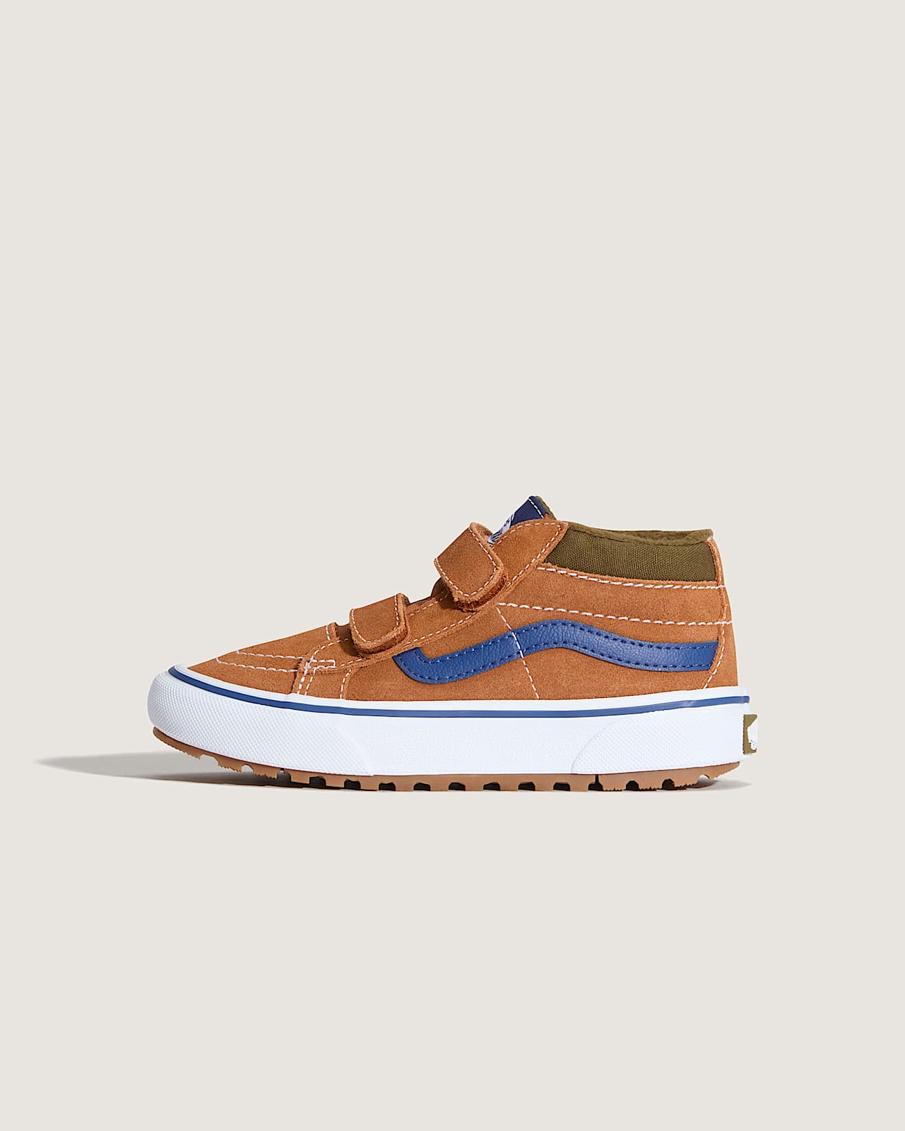 Kids Sk8Mid Shoes 48 Years VANS OrangeBrown HERO