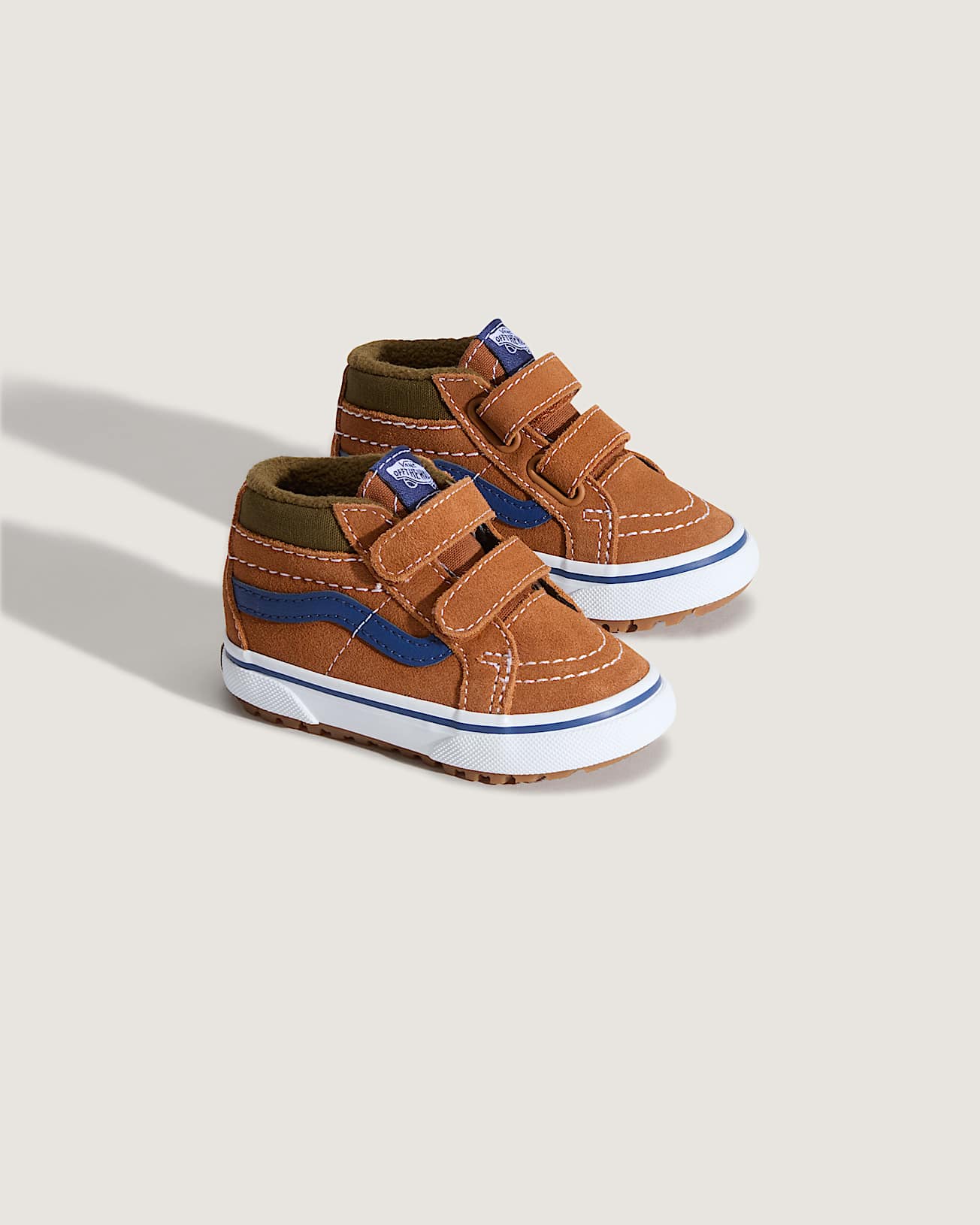 Kleinkinder Sk8Mid Schuhe 14 Jahre VANS OrangeBraun ALT1