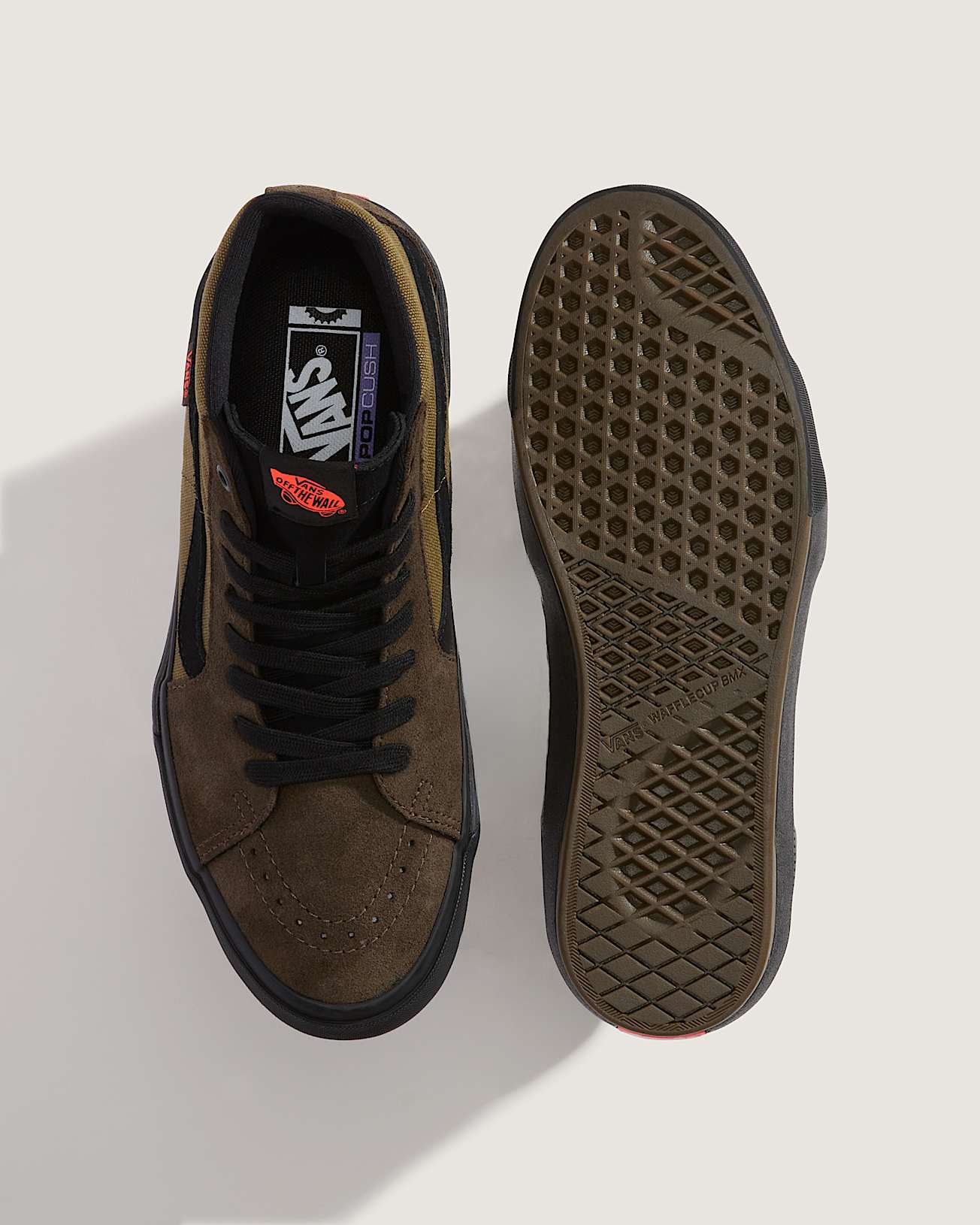 Chaussures BMX Sk8Hi VANS Marron ALT2