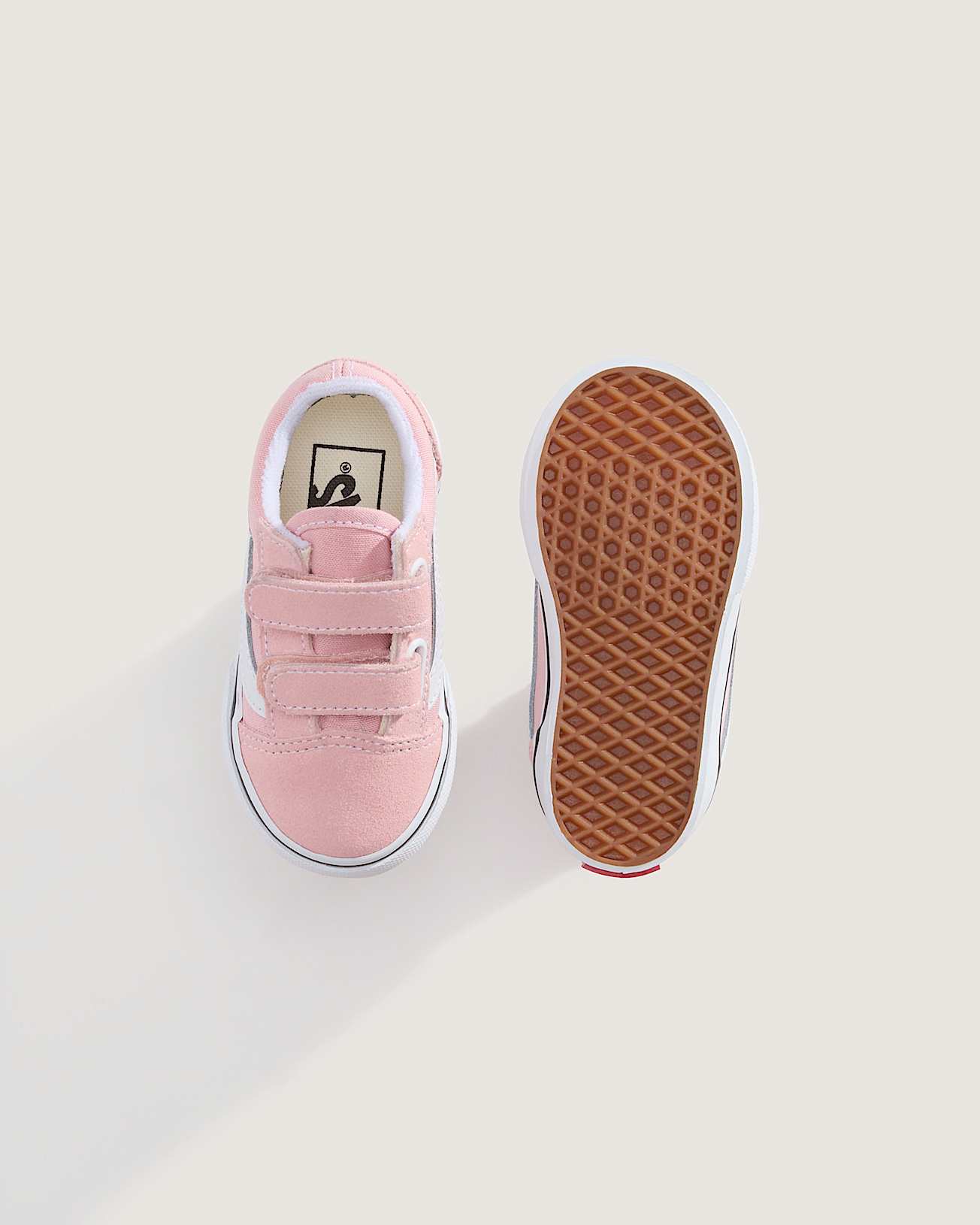 Kleinkinder Old Skool Schuhe mit Klettverschluss 14 Jahre VANS Rosa ALT2