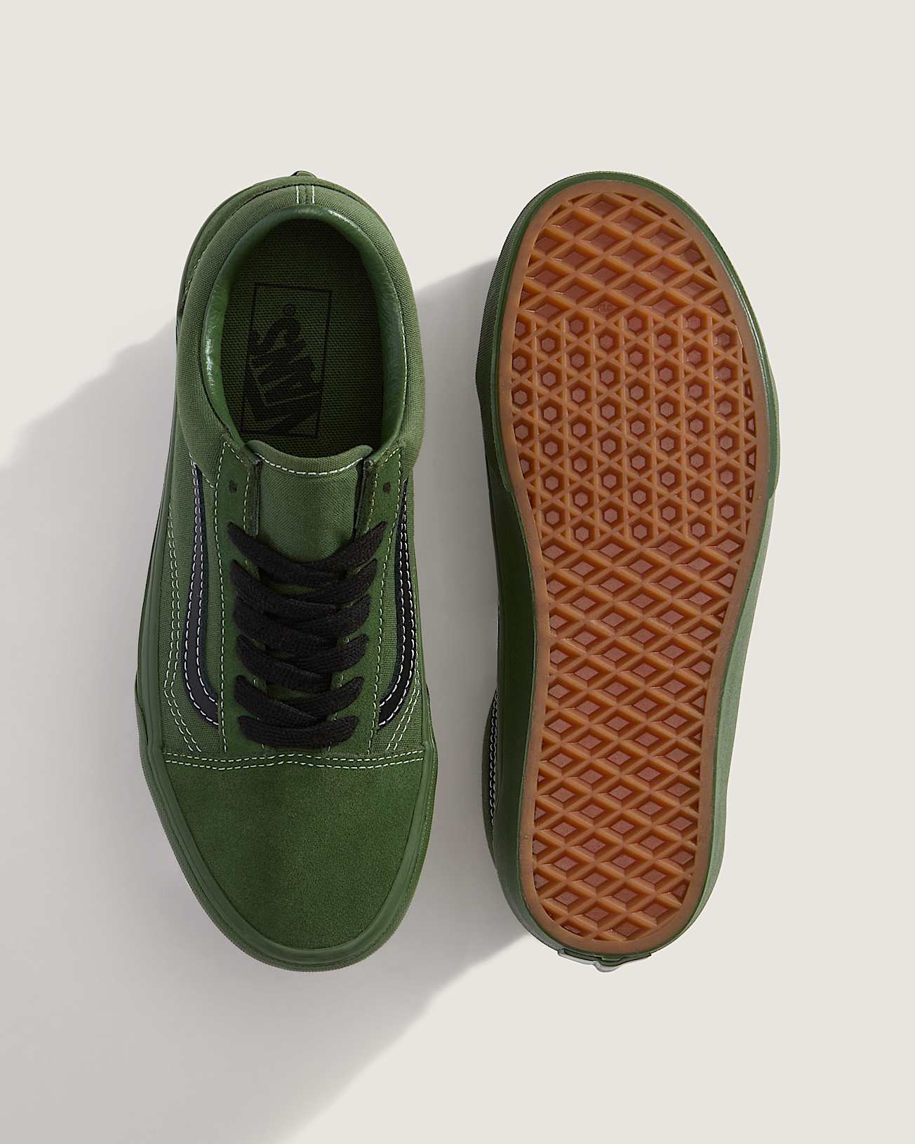 Old Skool Schuhe VANS SchwarzGrn ALT2