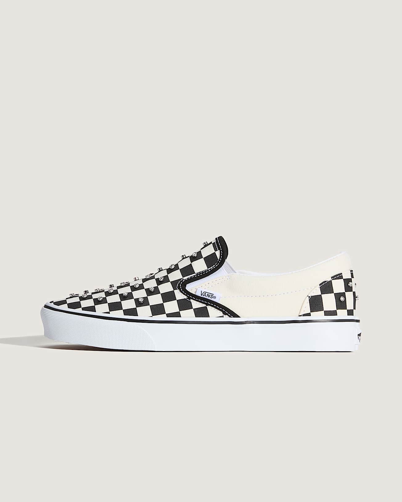 Slip-On Checkerboard Schuhe - 1