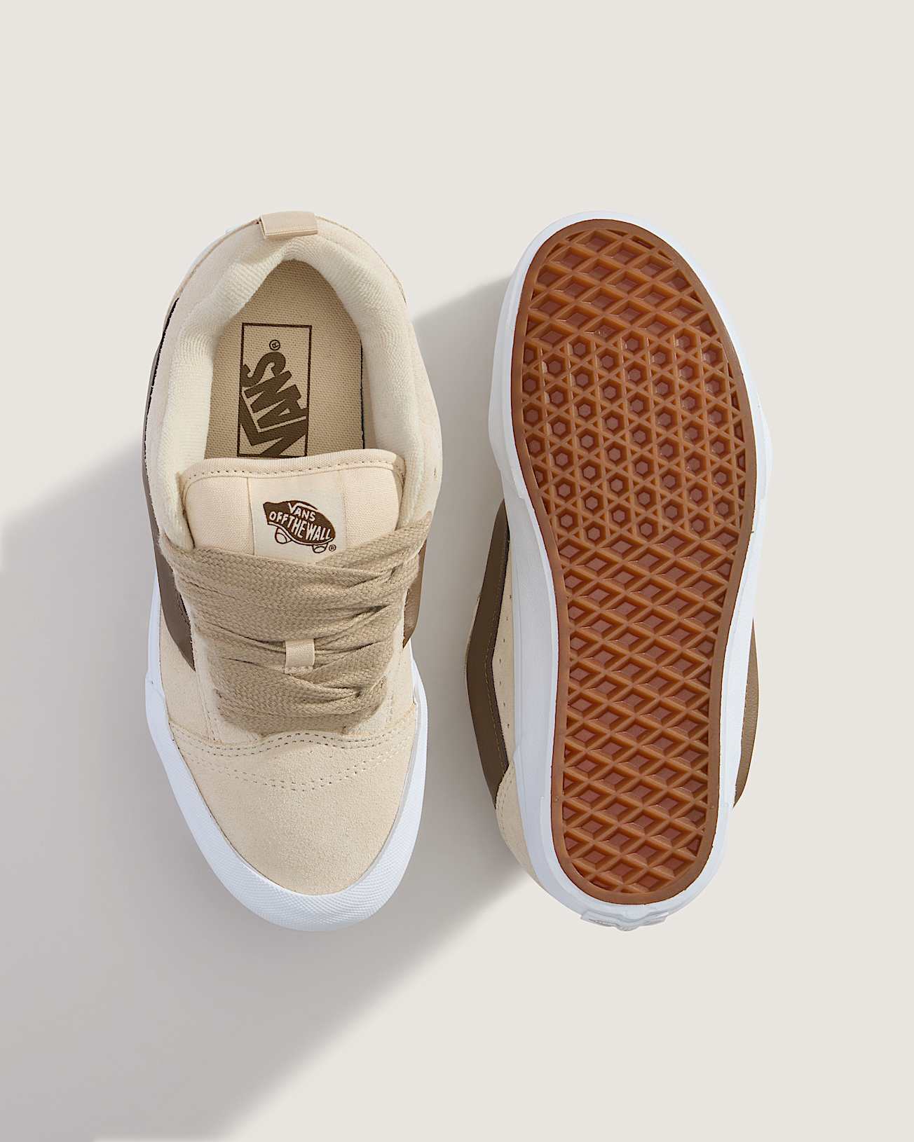 Knu Skool Schuhe VANS Beige ALT2