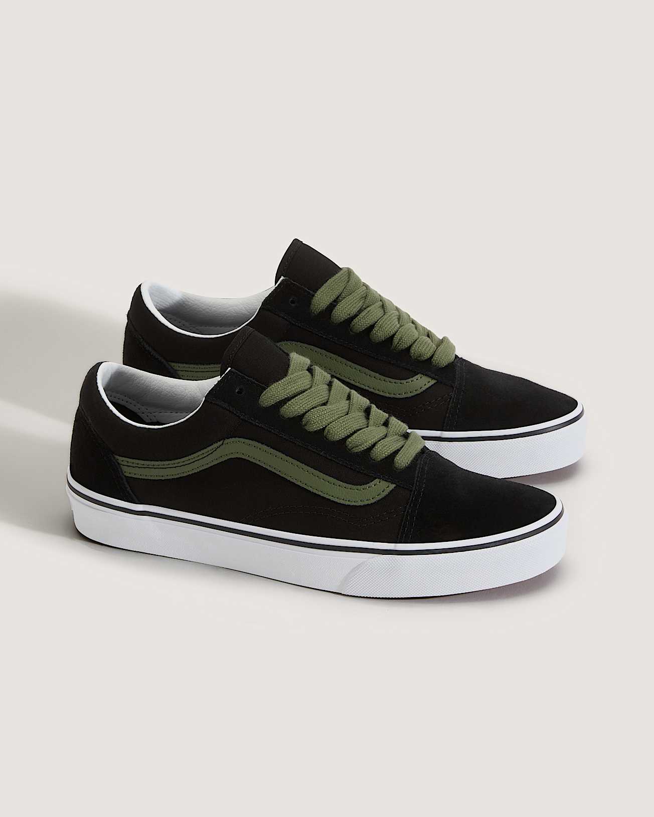 Chaussures Old Skool VANS NoirVert ALT1