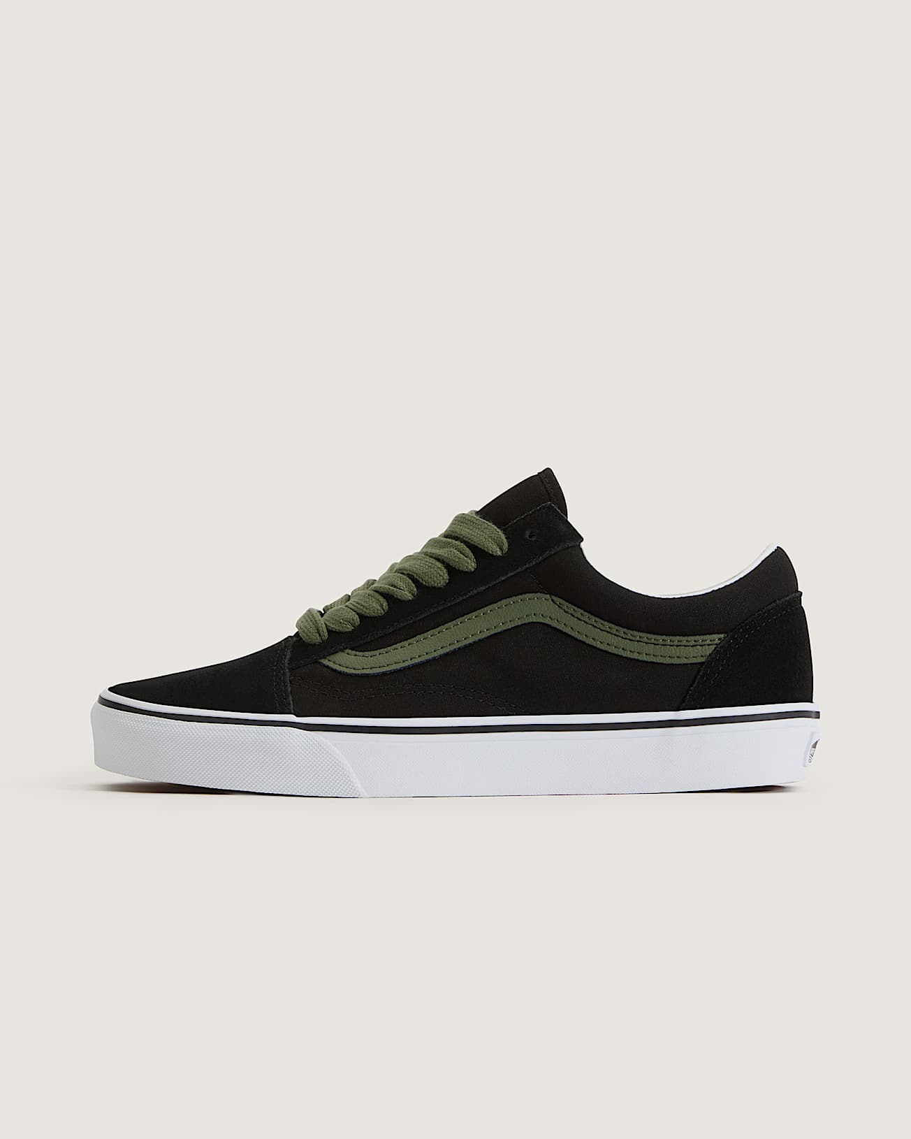 Chaussures Old Skool VANS NoirVert HERO