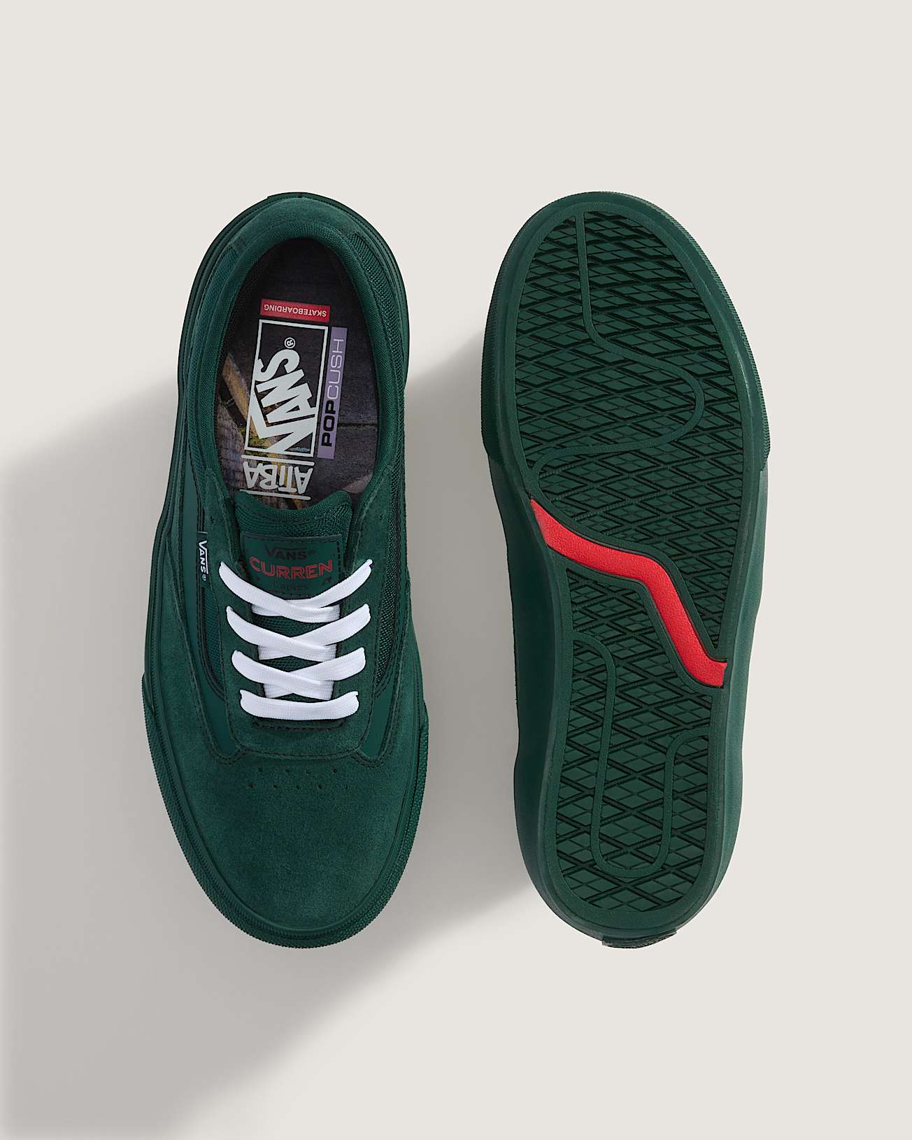 Zapatillas Skate Curren Caples VANS Verde ALT2
