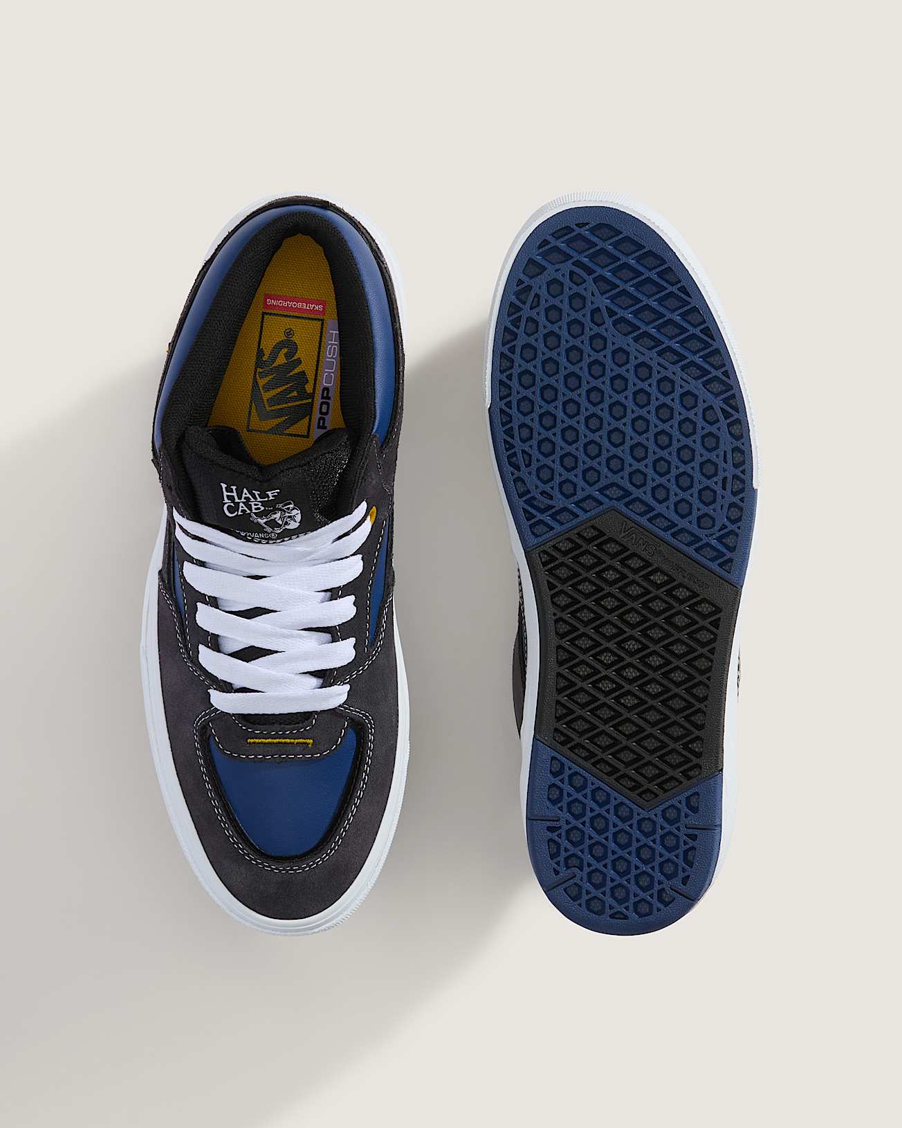Skate Half Cab Wafflecup Schuhe VANS Blau ALT2