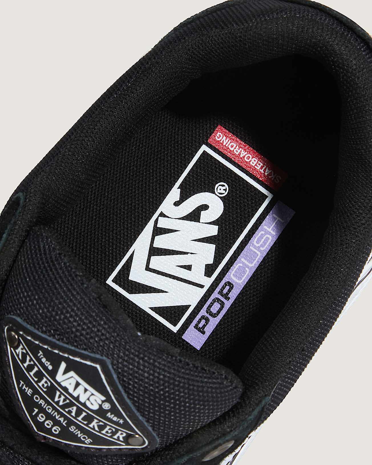 Skate Kyle Walker Skateschuhe mit WafflecupKonstruktion VANS Schwarz ALT6