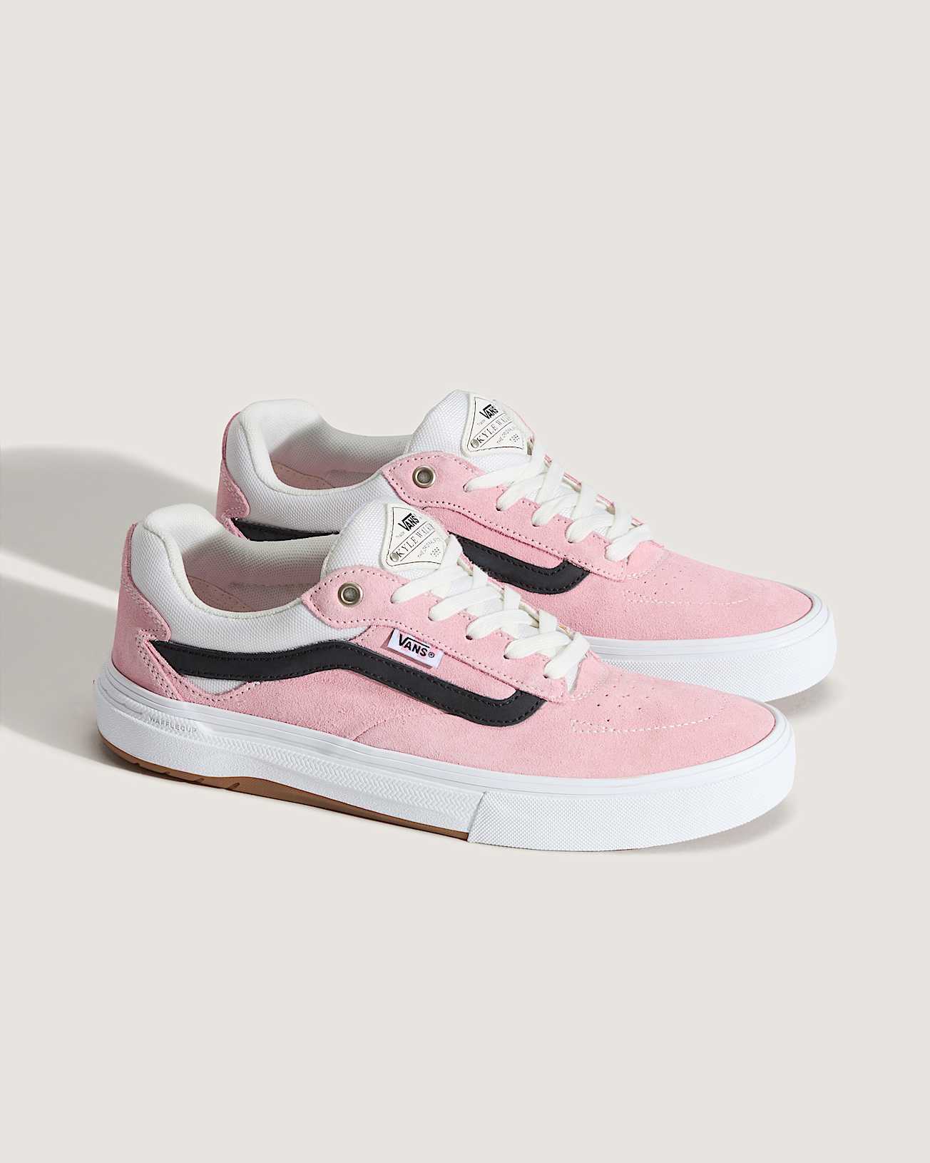 Scarpe wafflecup Skate Kyle Walker VANS Rosa ALT1