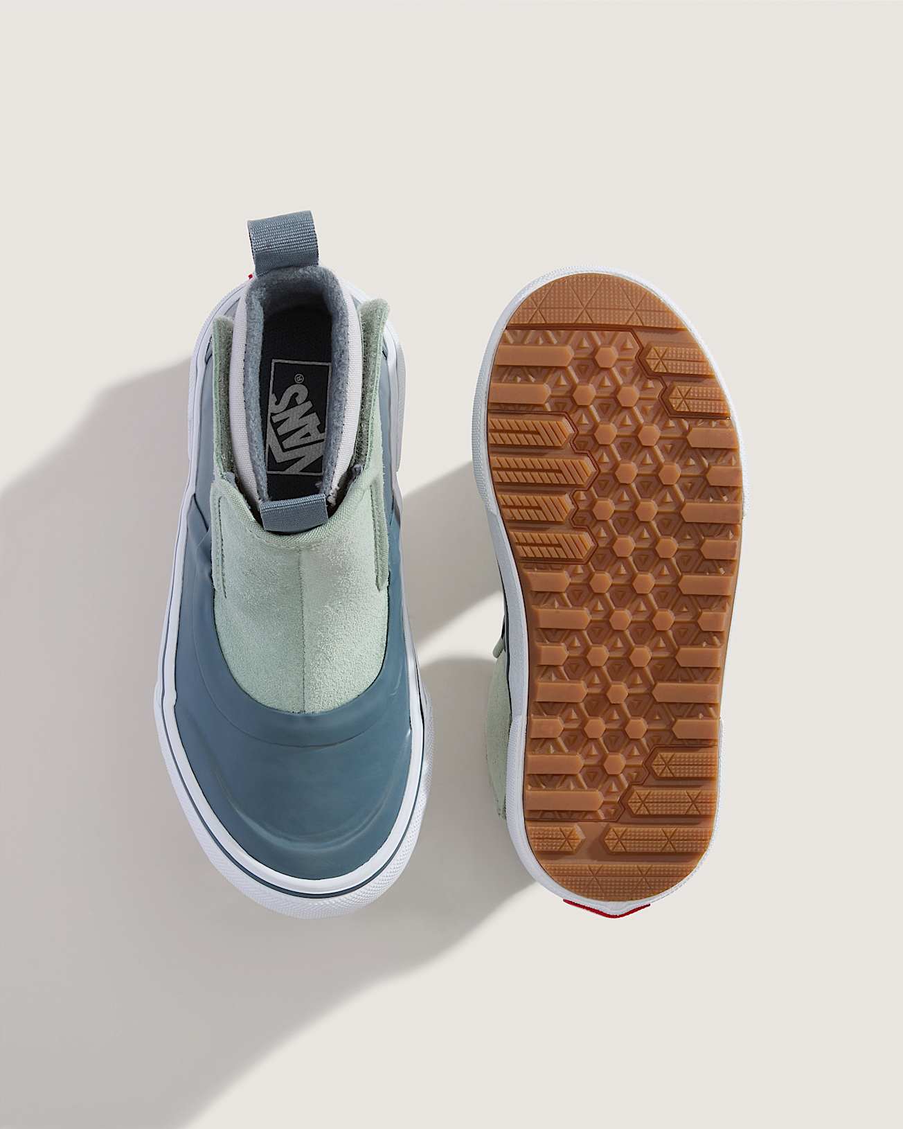 Kinder SlipOn Hi Schuhe VANS Grn ALT2