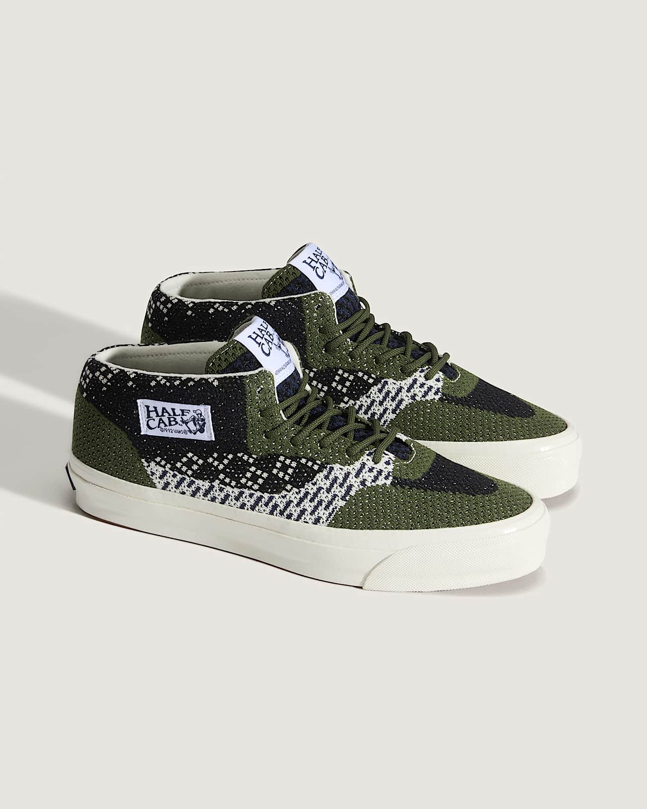 Premium Half Cab Shoes VANS Green ALT1