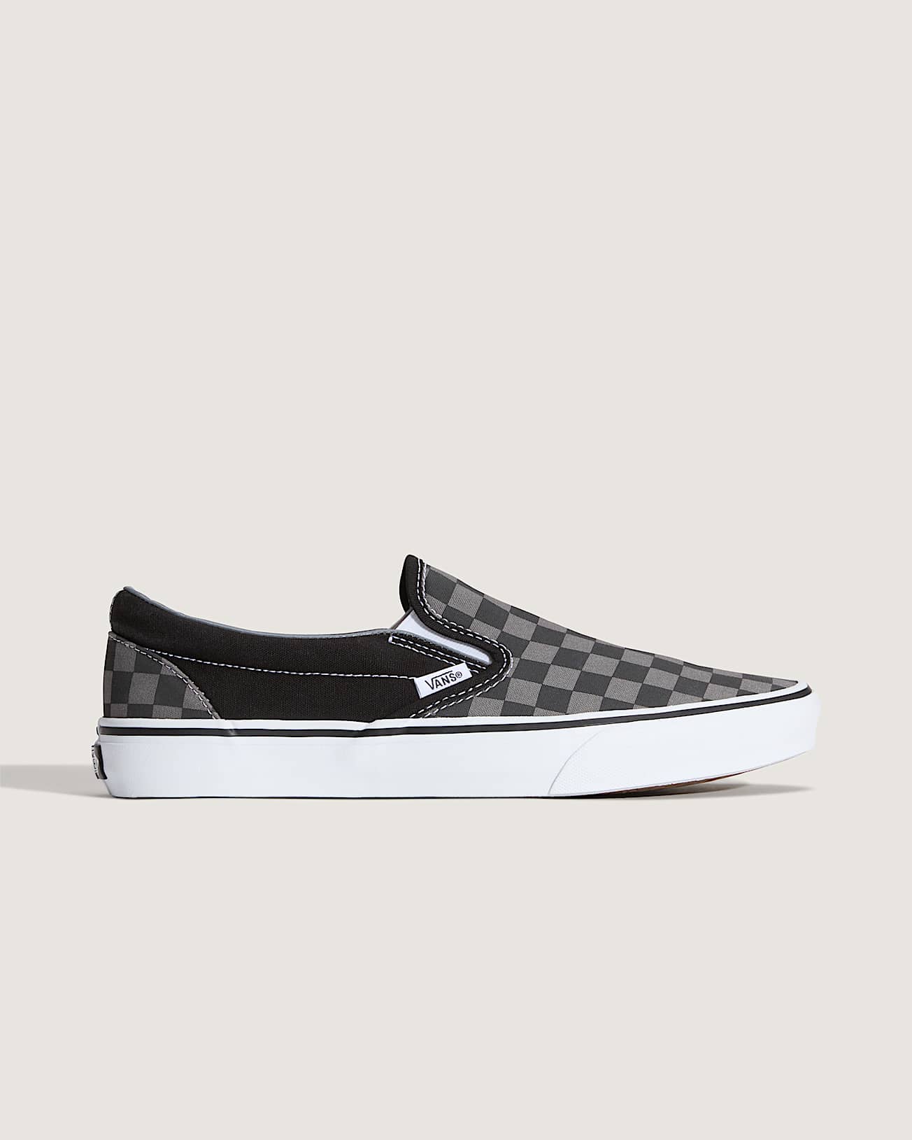 Chaussures Checkerboard Classic SlipOn VANS NoirGris ALT5