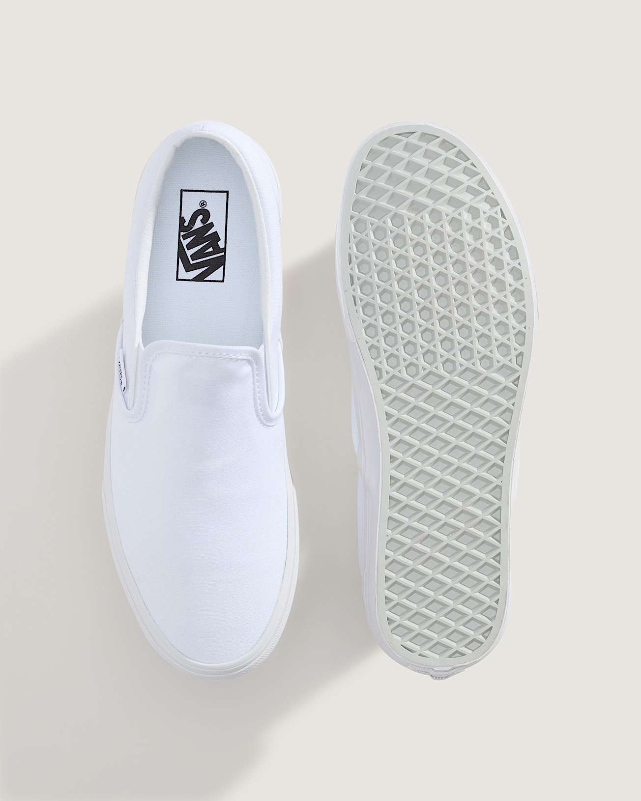 Classic SlipOn Schuhe VANS Wei ALT2
