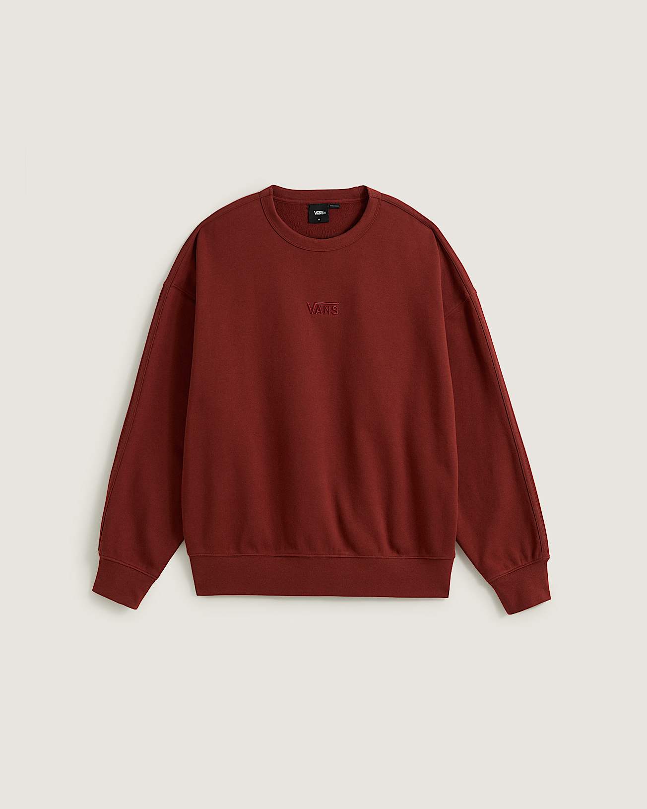 Style 76 RundhalsSweatshirt VANS Bordeaux HERO