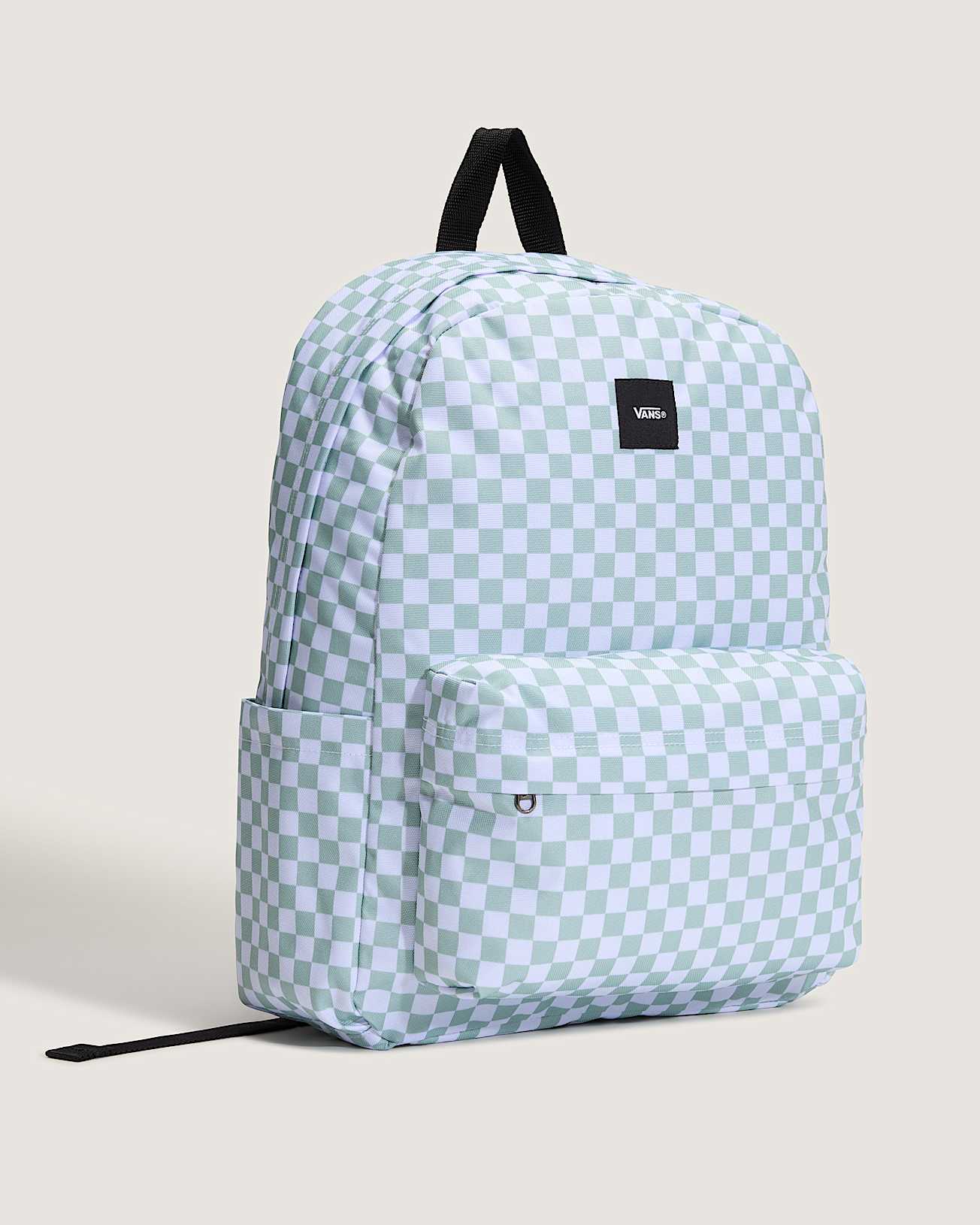Old Skool Check Backpack VANS Blue ALT1