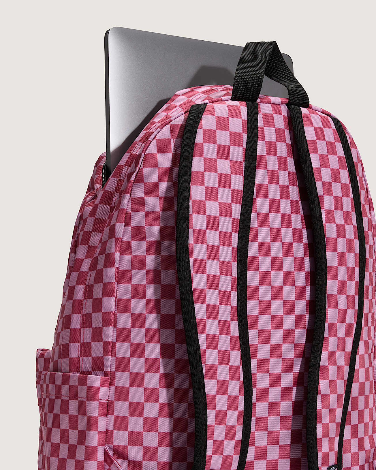 Old Skool Check Rucksack VANS Rosa ALT4