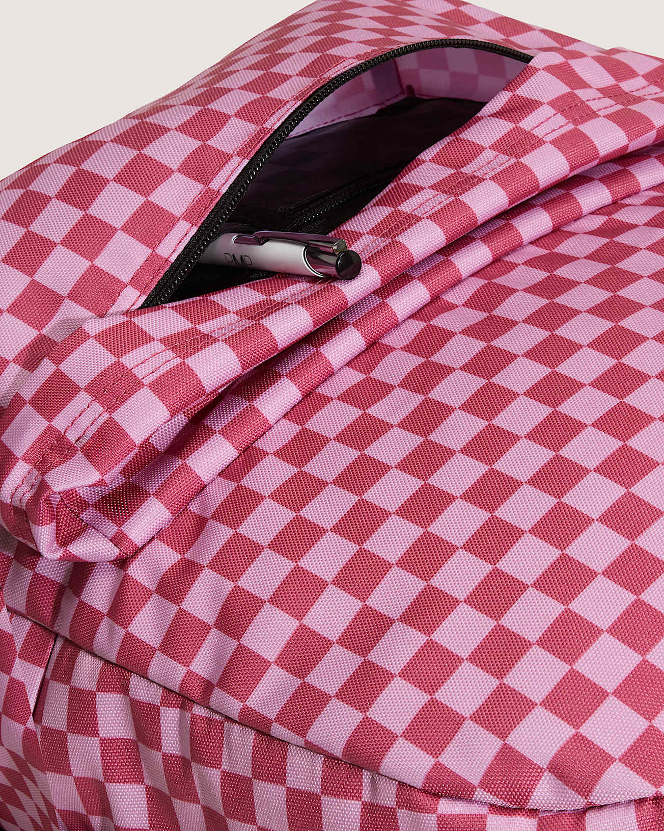 Old Skool Check Rucksack VANS Rosa ALT5