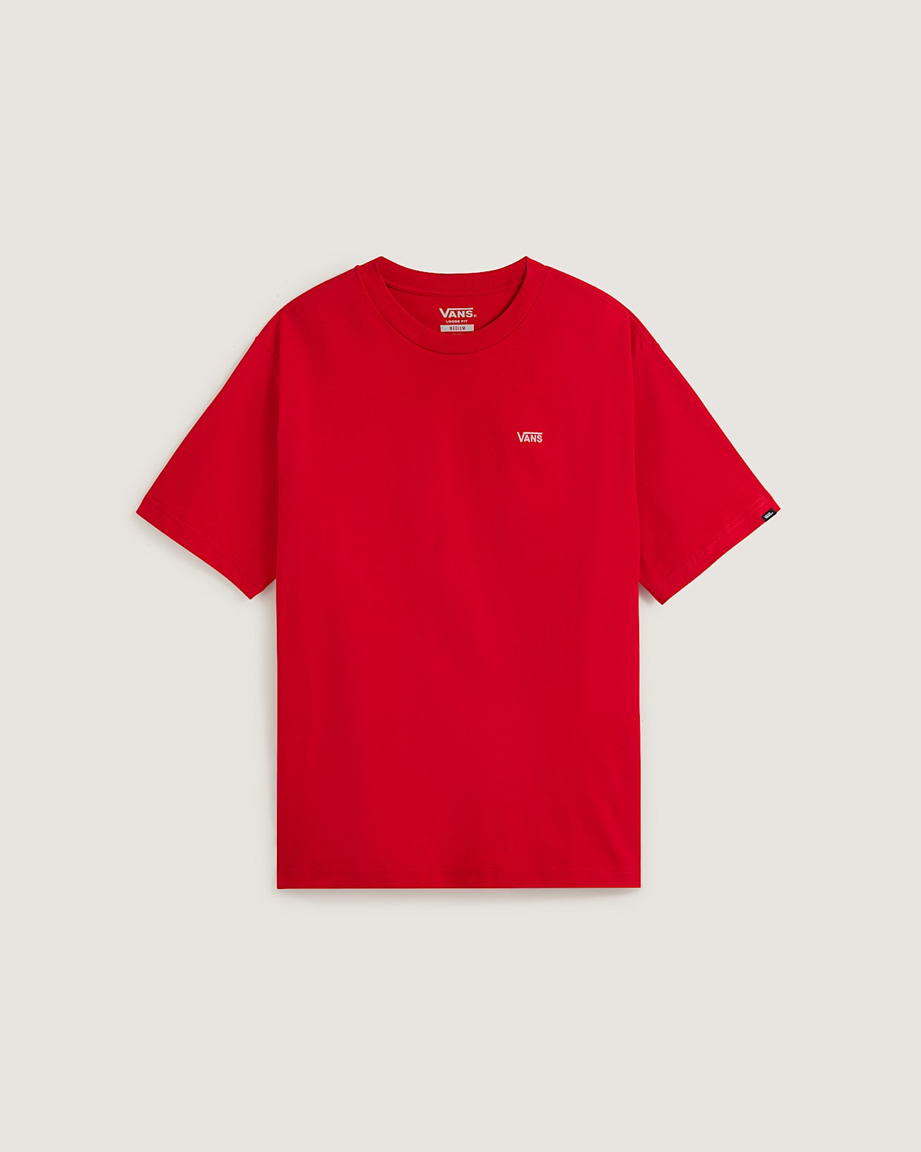 Tshirt Left Chest Logo II VANS Czerwony HERO