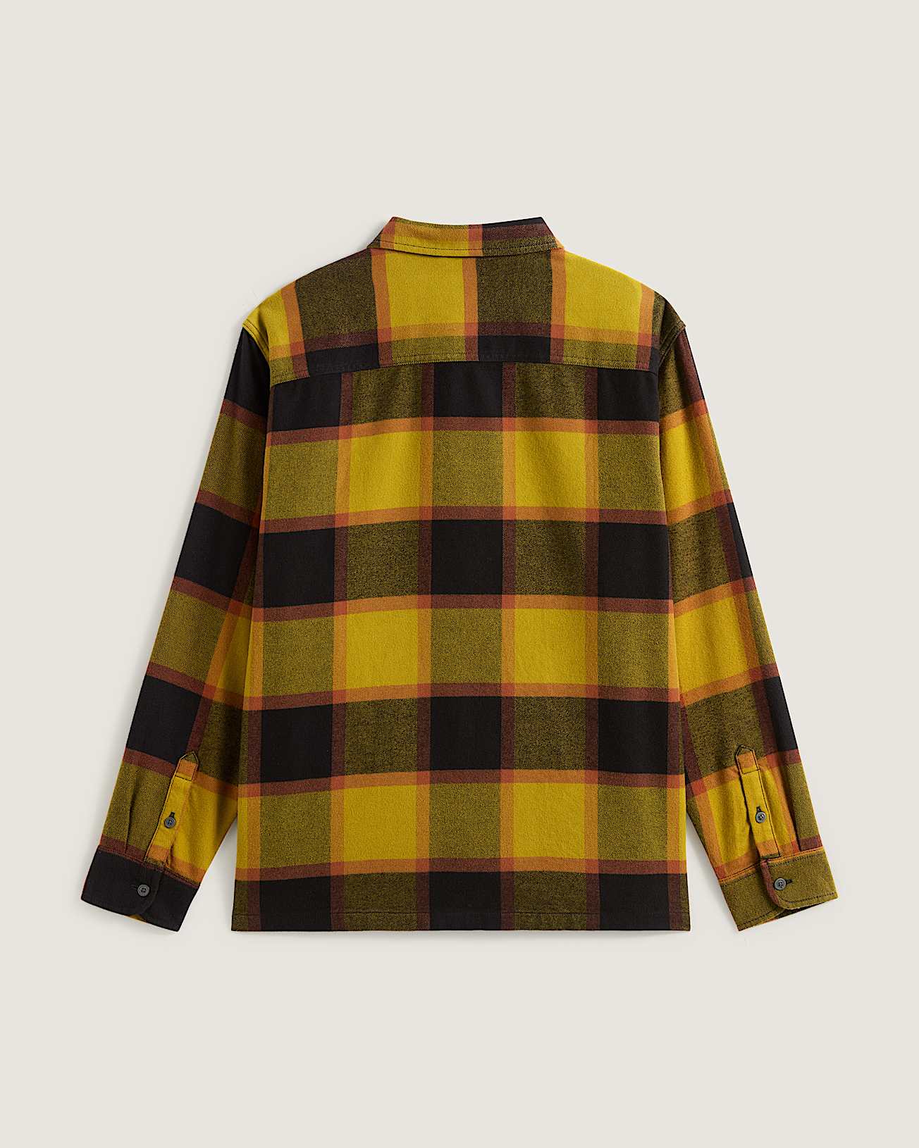 Camicia in flanella con motivo scozzese Larkspur VANS Oro ALT1