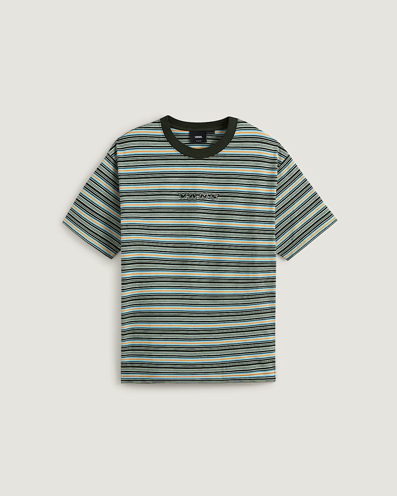Cameron Stripe TShirt VANS Grn HERO