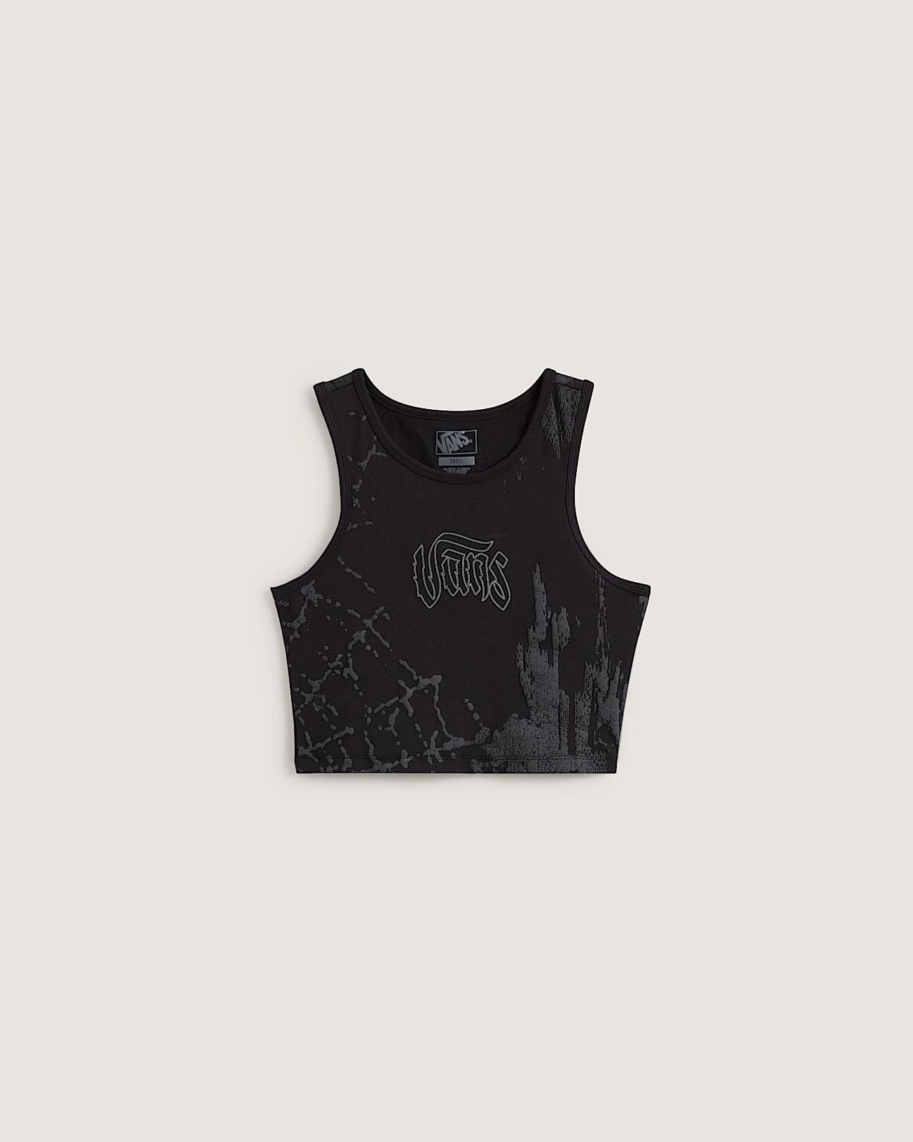 Monotonic tailliertes Tanktop VANS Schwarz HERO