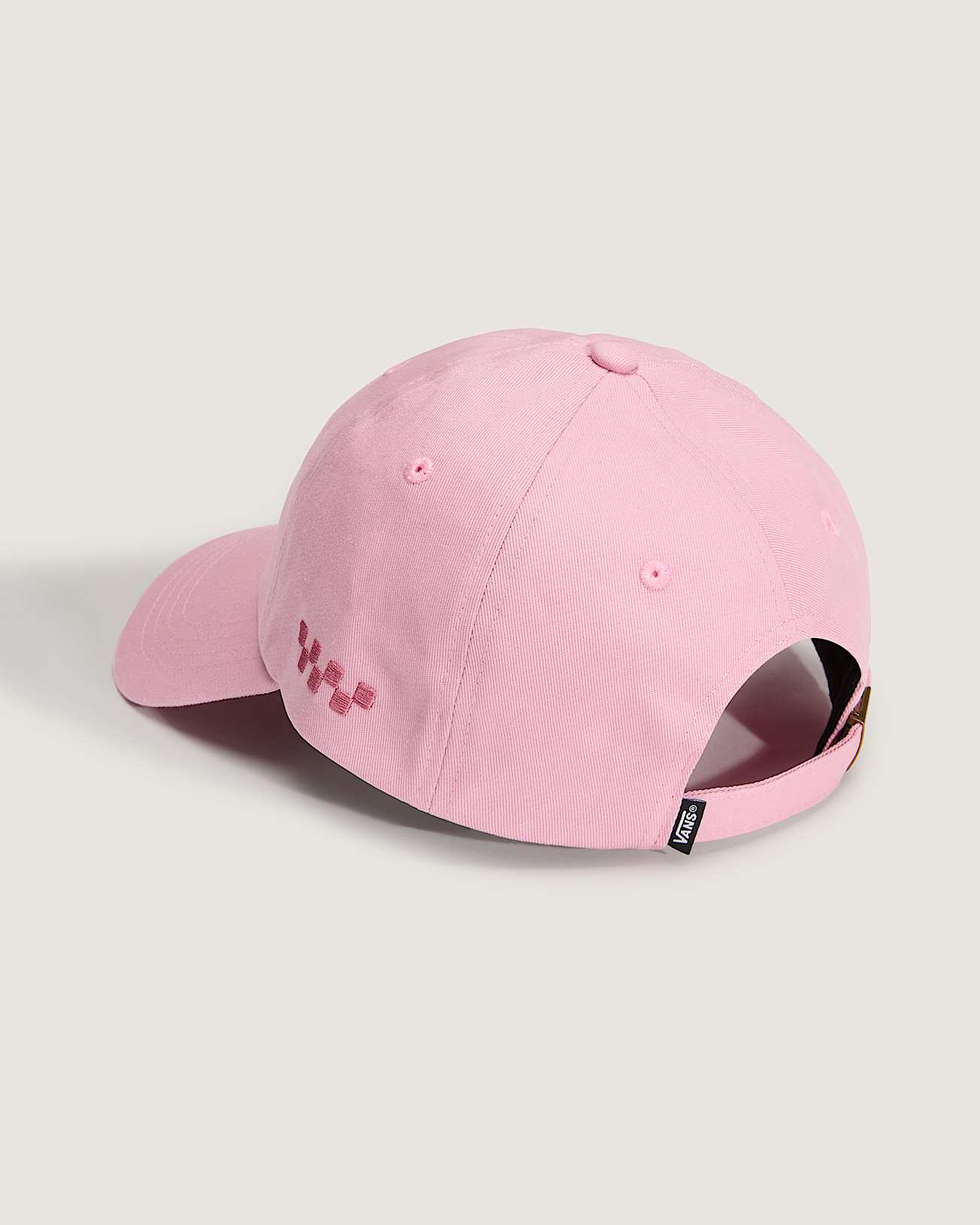 Check Side Snapback Cap VANS Rosa ALT1