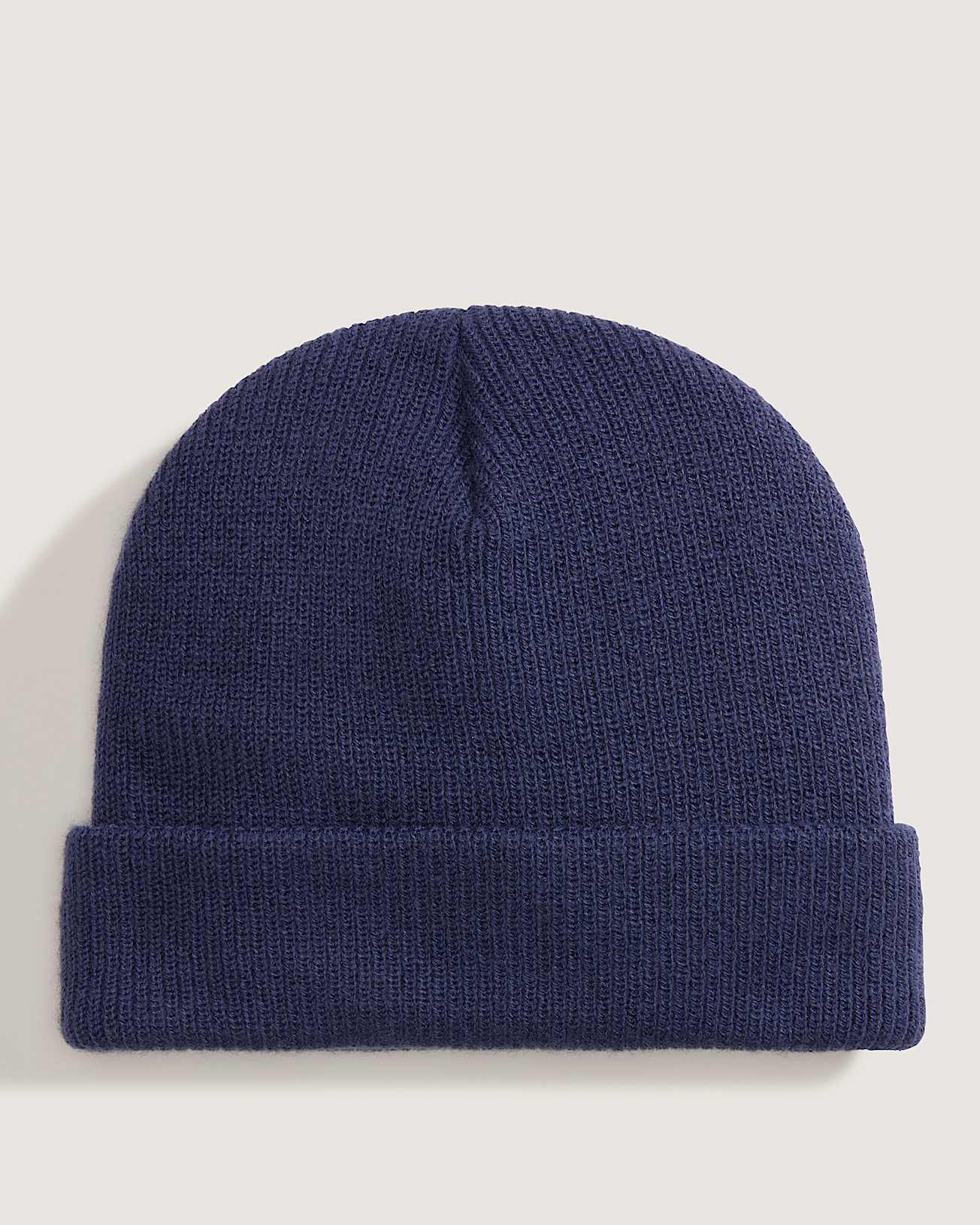 Leiva Beanie mit Umschlag VANS Navy ALT1