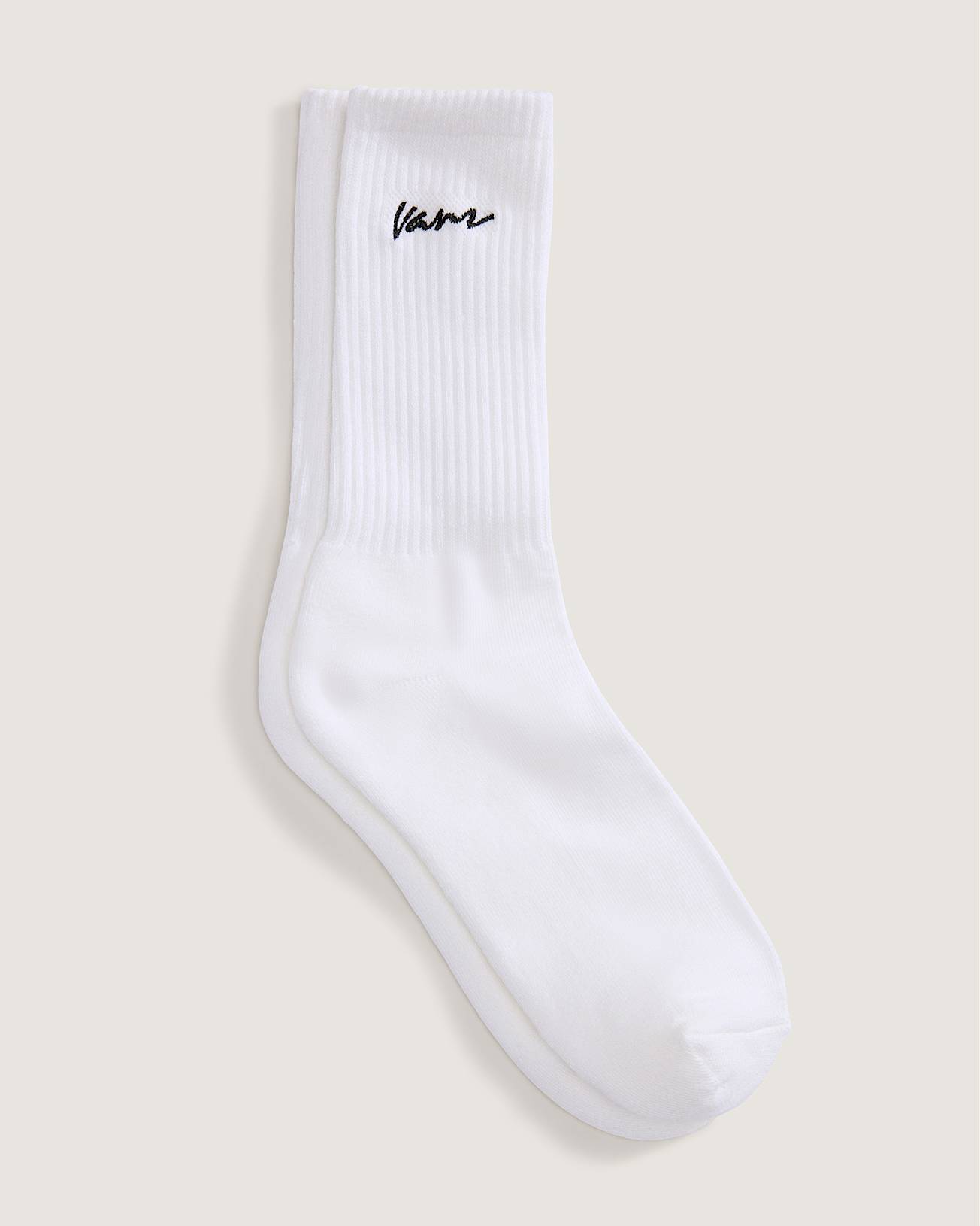 Classic Script Crew Socken 1 Paar VANS Wei ALT1