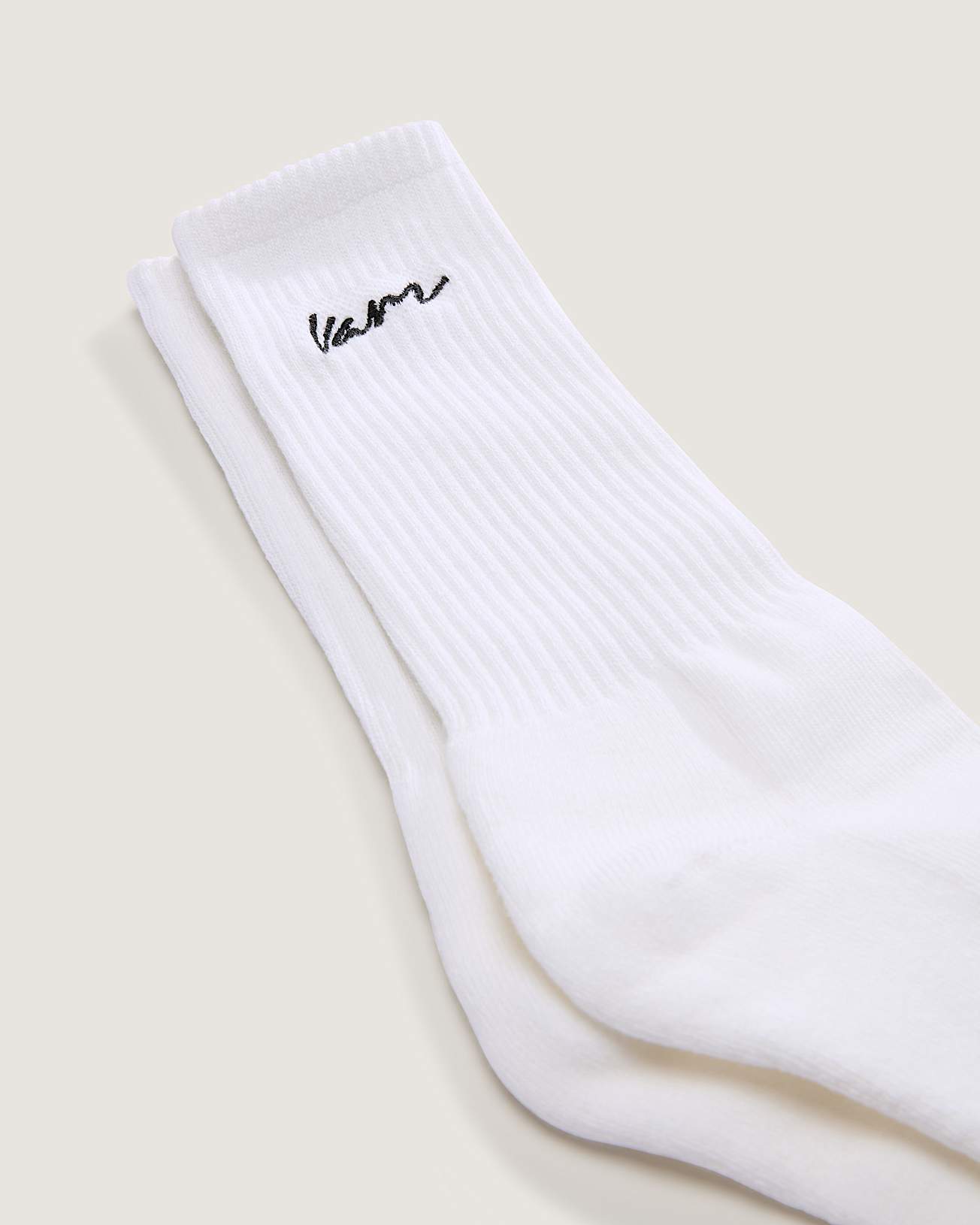 Classic Script Crew Socken 1 Paar VANS Wei ALT2