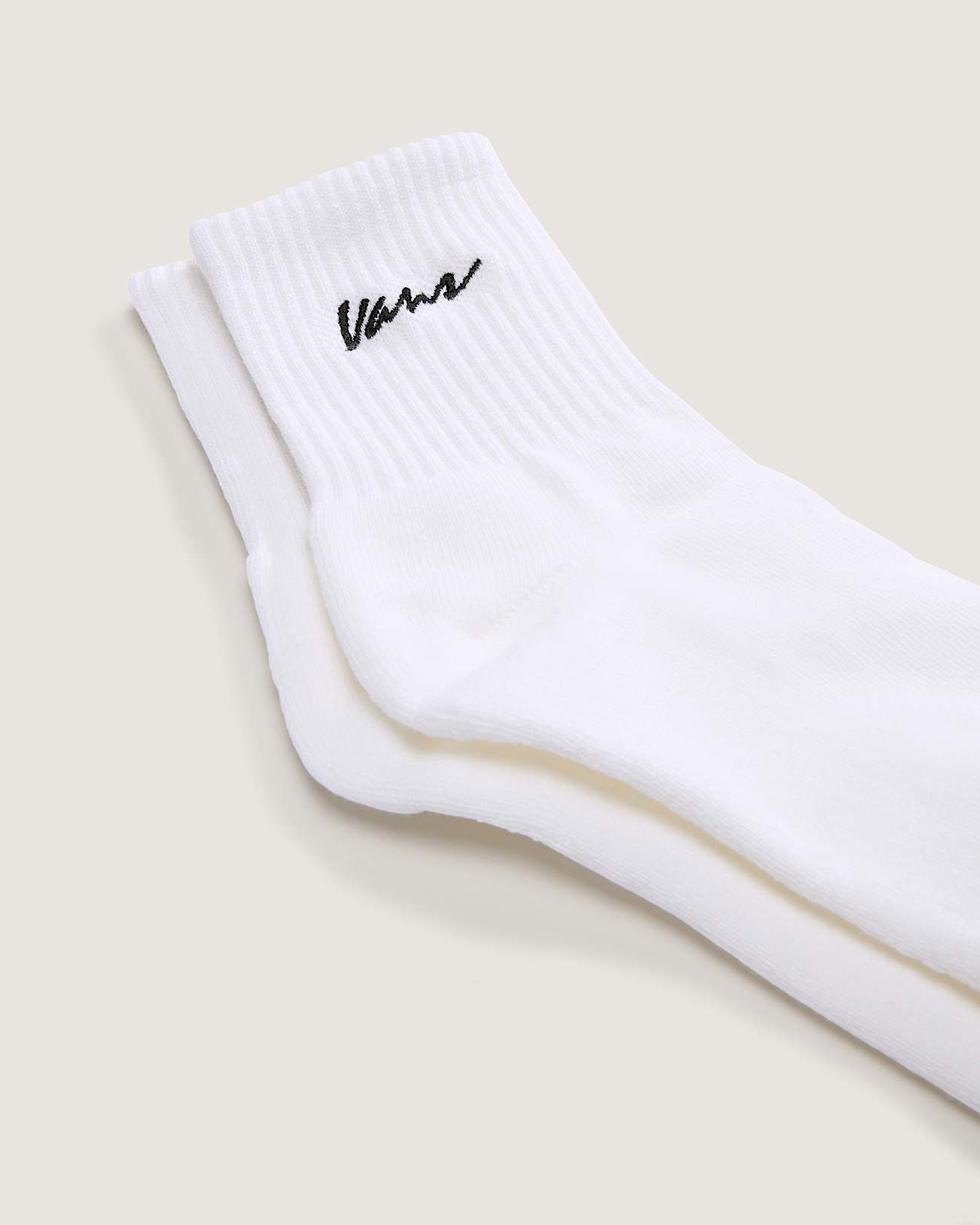 Classic Script Half Crew Socken 1 Paar VANS Wei ALT2