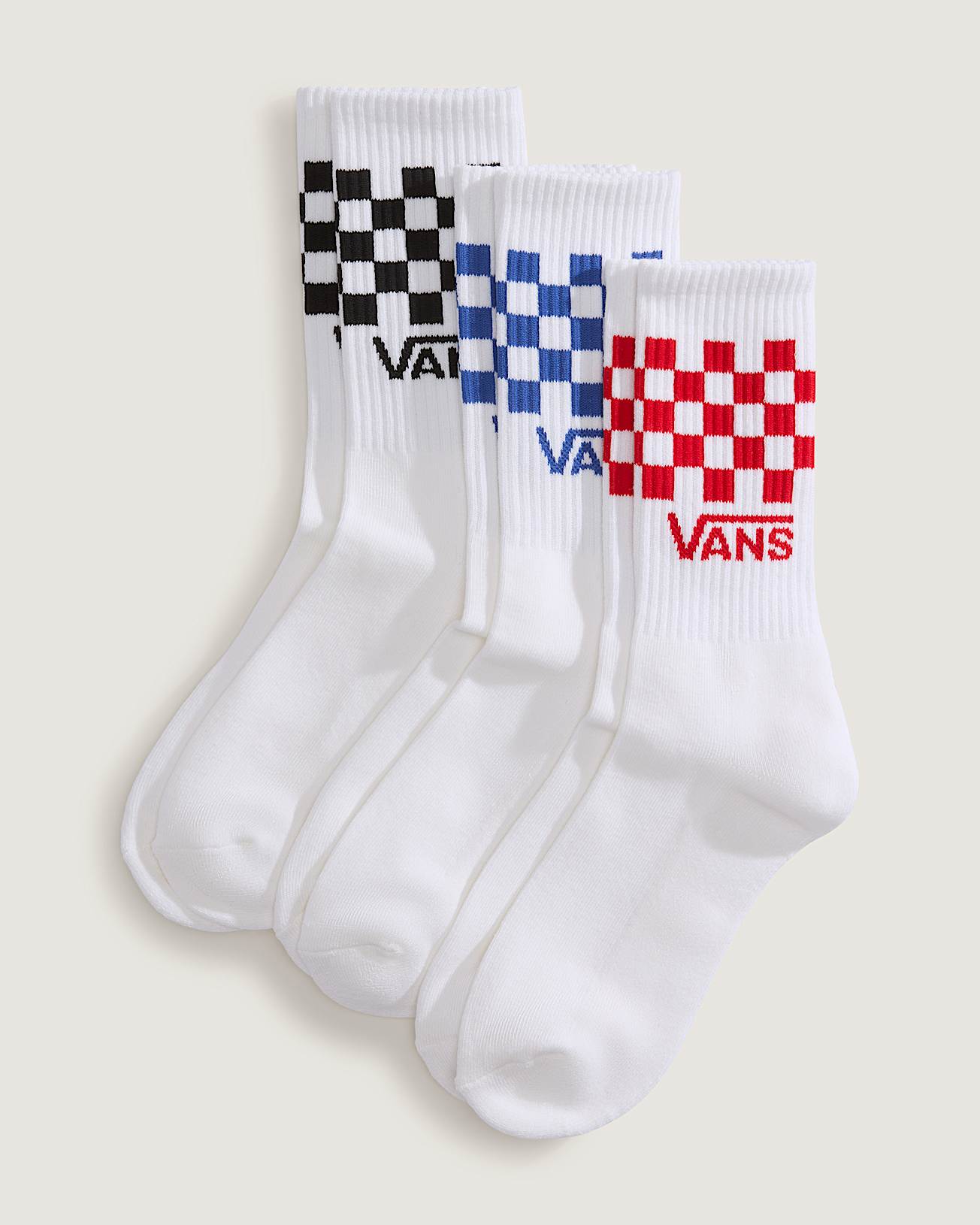 Classic Check Crew Socken (3 Paar) - 1