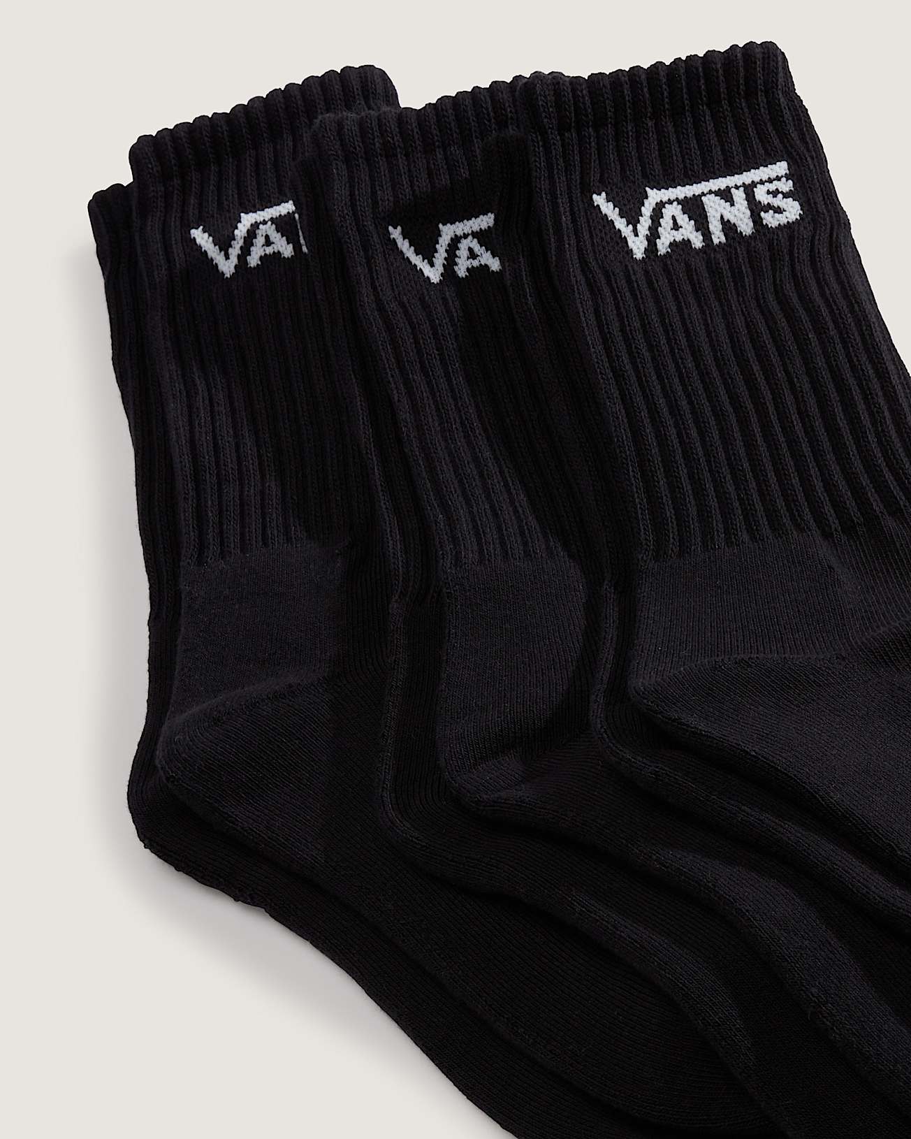 Classic Crew Socken 3 Paar VANS Schwarz ALT2