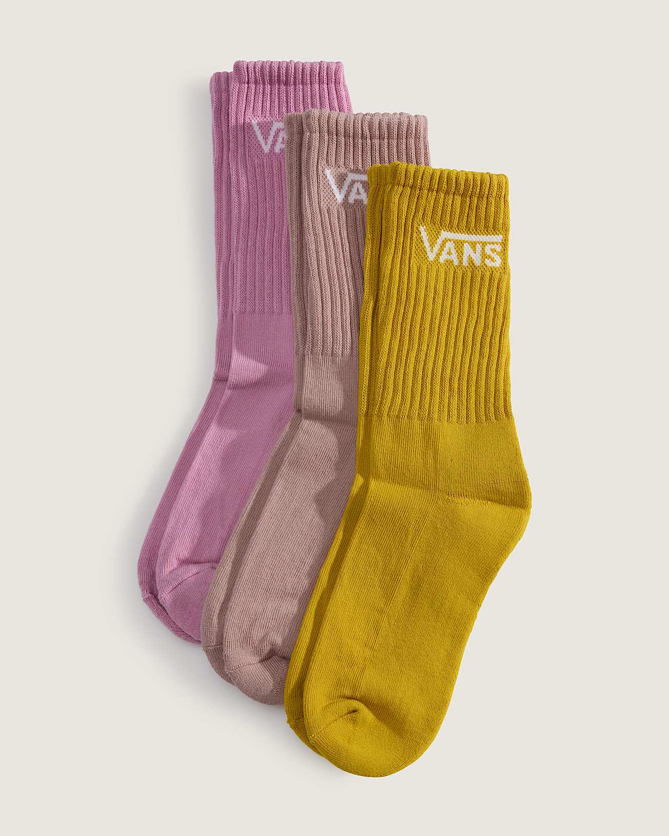 Classic Crew Socken 3 Paar VANS Rosa HERO