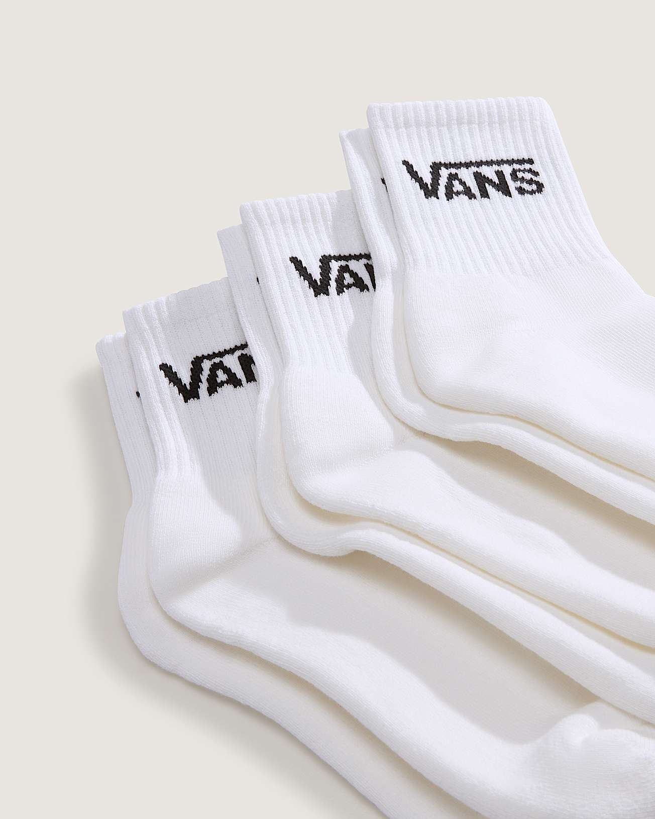 Classic Half Crew Socken 3 Paar VANS Wei ALT2