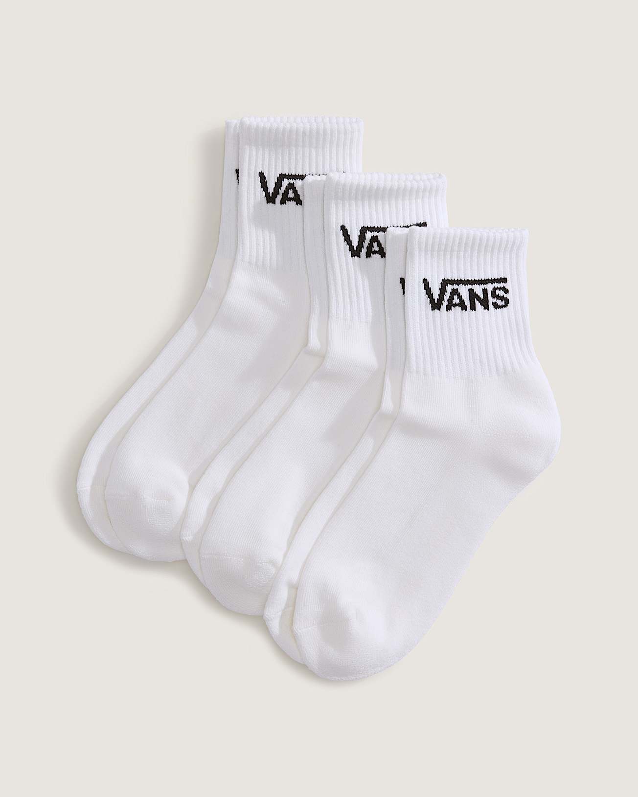 Classic Half Crew Socken 3 Paar VANS Wei HERO
