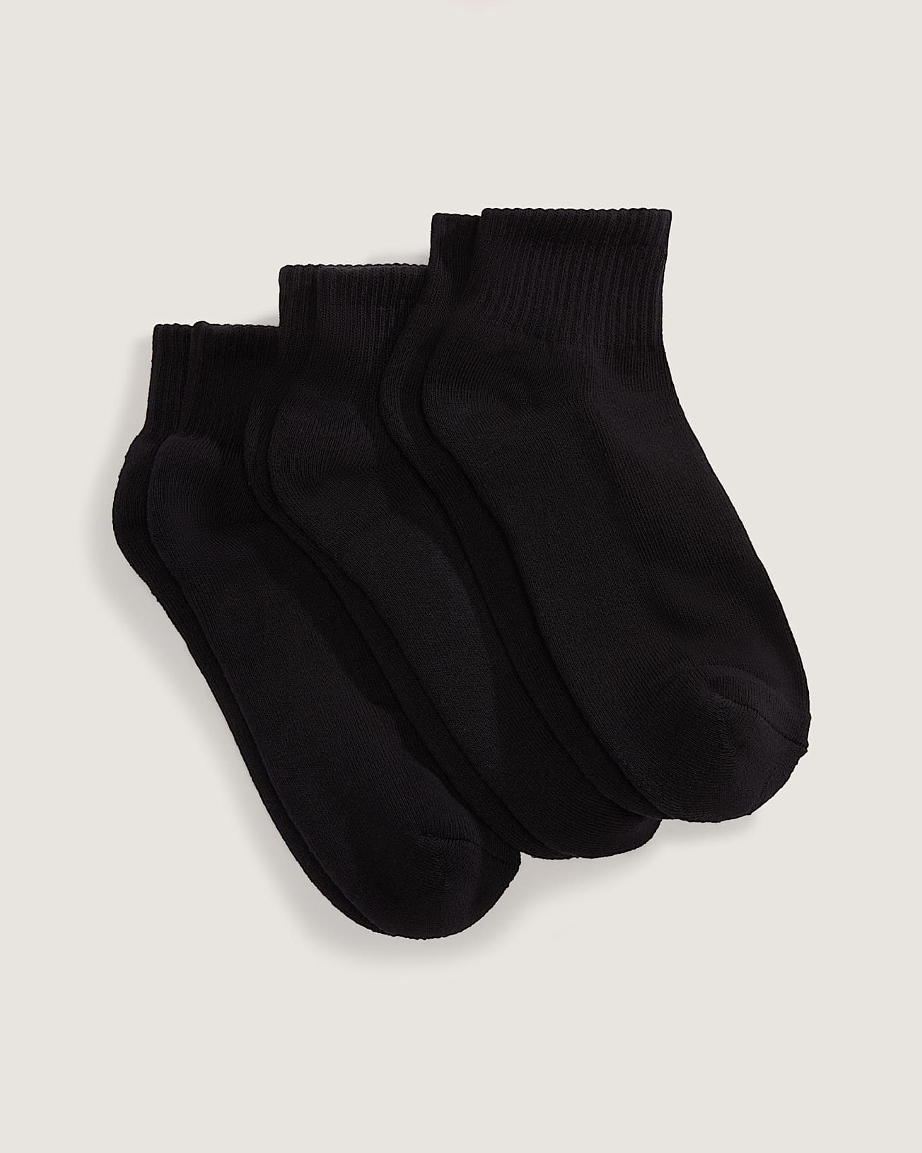 Classic Quarter Crew Socken 3 Paar VANS Schwarz ALT1