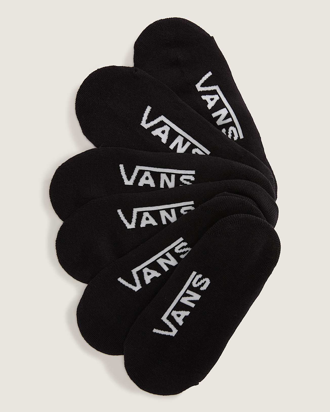 Classic No Show Socks 3 pairs VANS Black ALT1