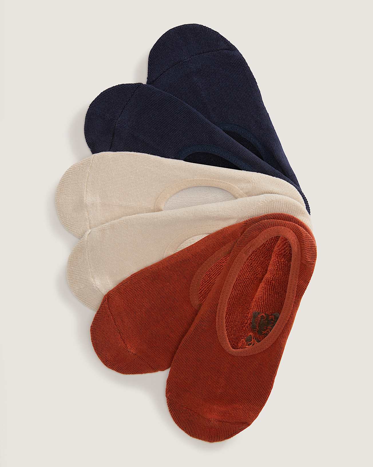 Classic No Show Socks (3 Pairs) - 1