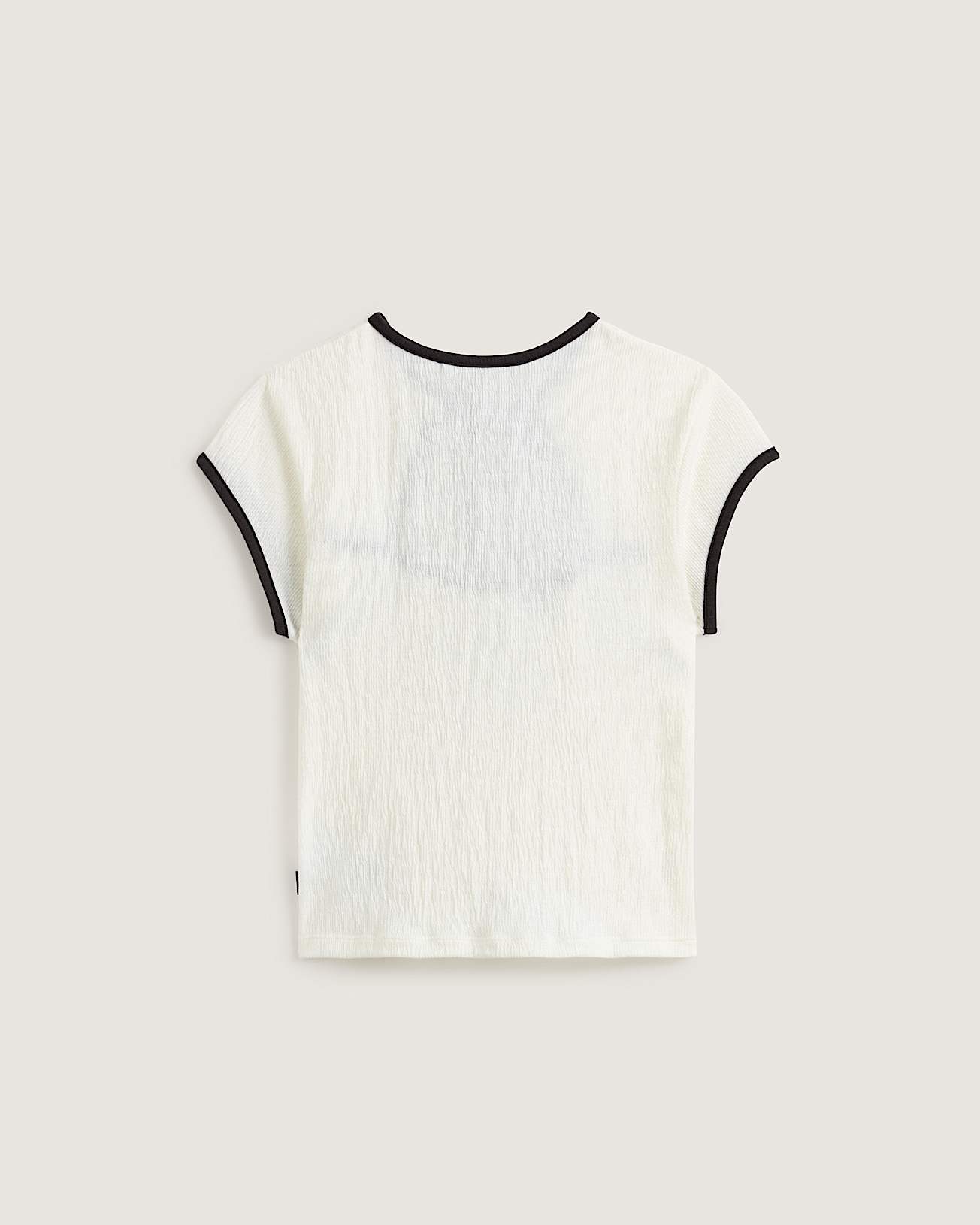 Tshirt avec liens  lencolure Kari VANS Blanc ALT1