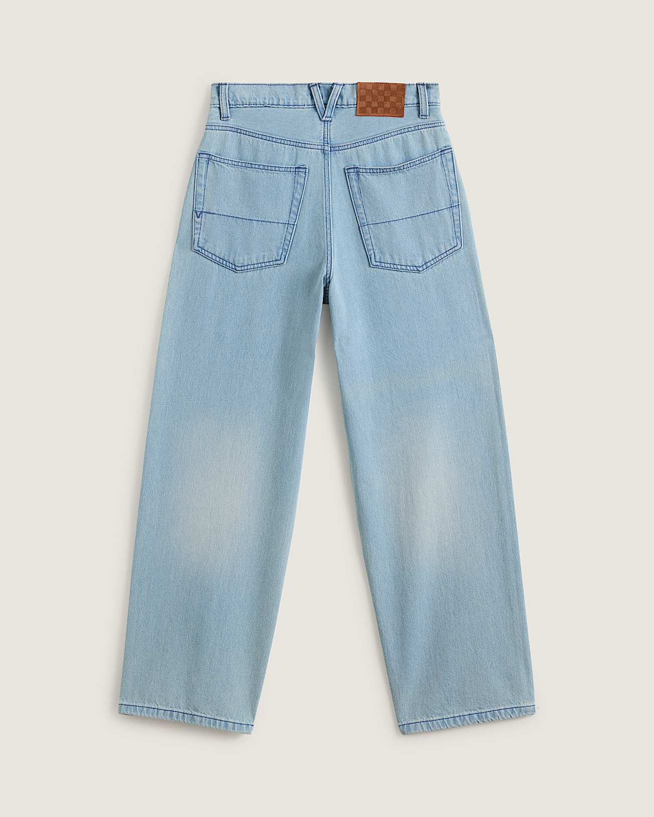 Check-5 Baggy Denim Trousers - 2